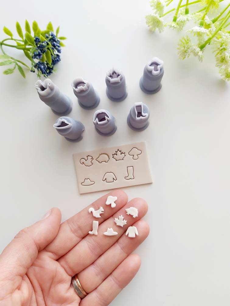 Autumn Mini Clay Cutter Bundle 7pcs