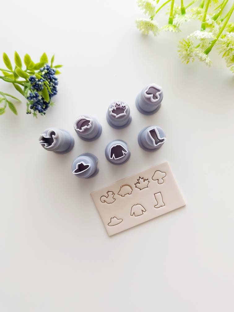 Autumn Mini Clay Cutter Bundle 7pcs