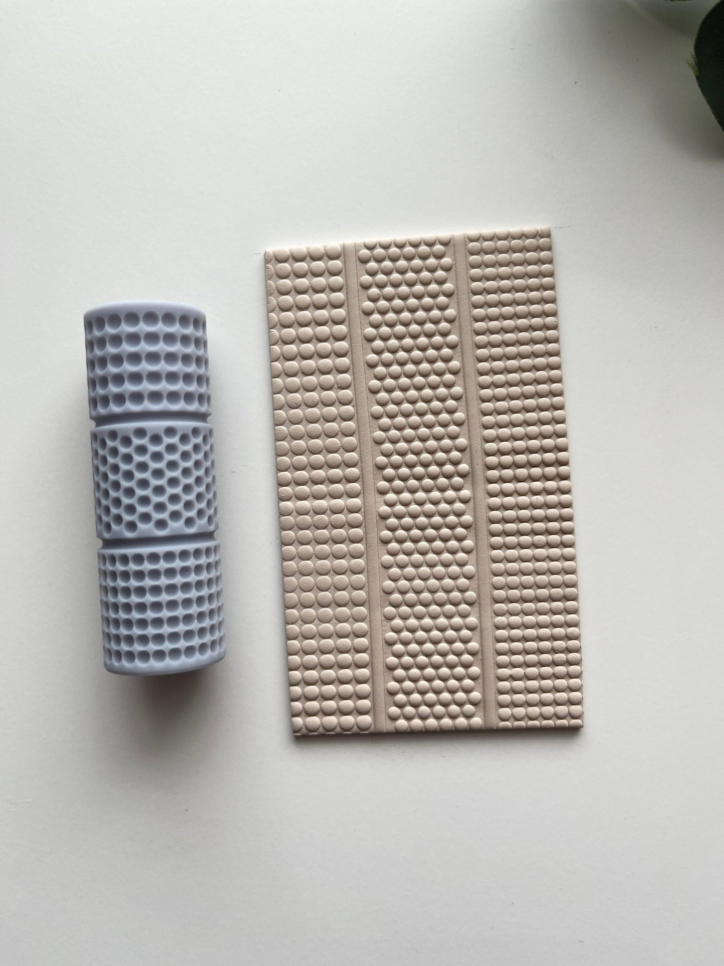 Rouleau de texture perlée