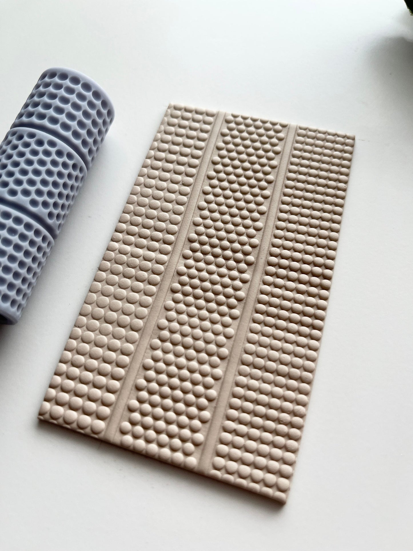 Rouleau de texture perlée
