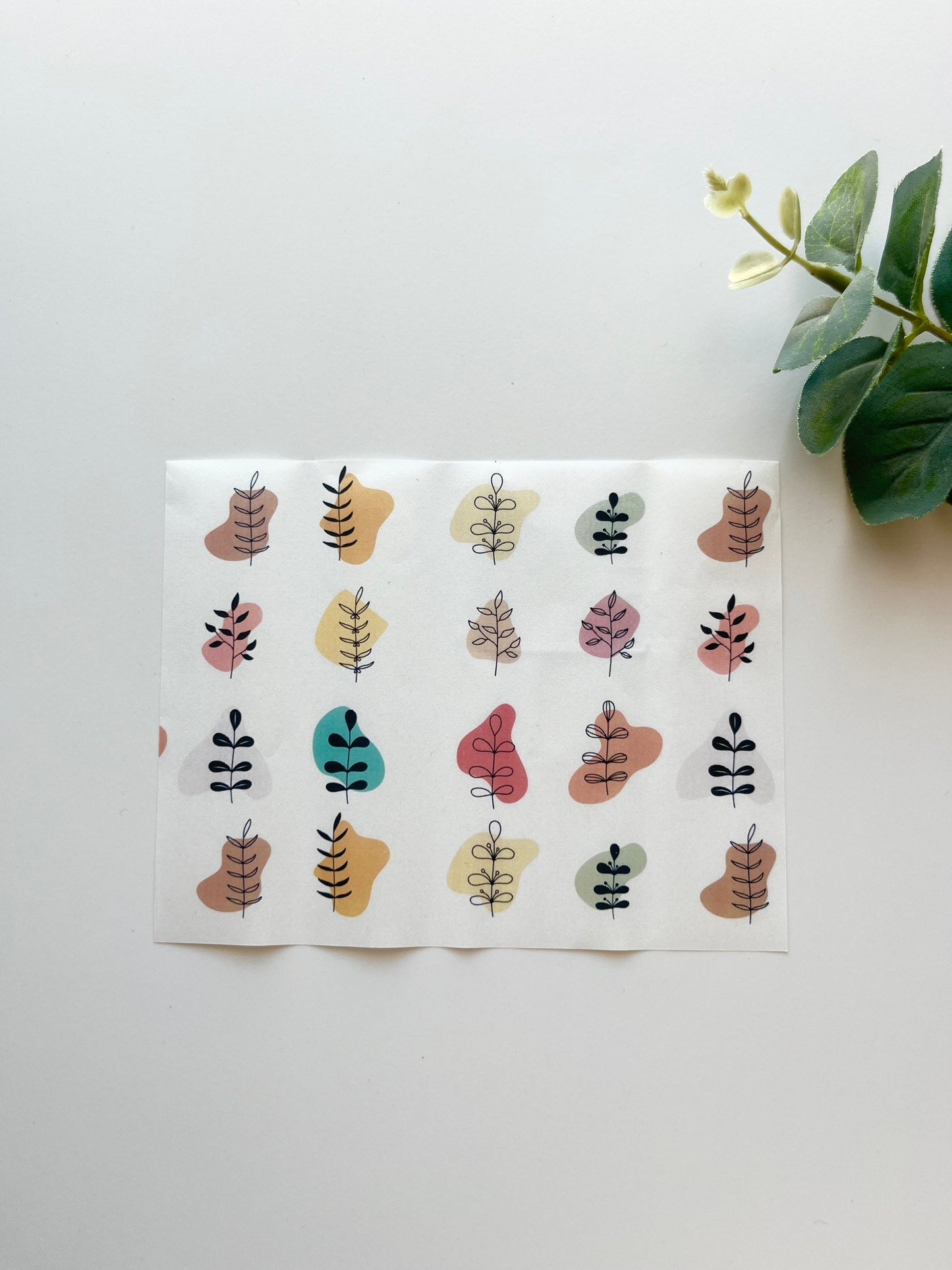 Boho Twigs Image Transfer Paper