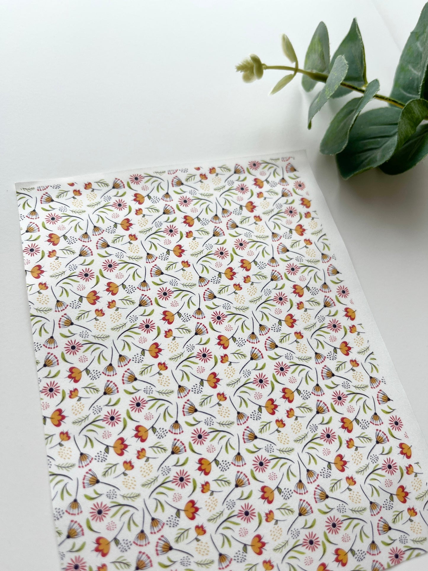 Wild Flower Meadow Image Transfer Paper