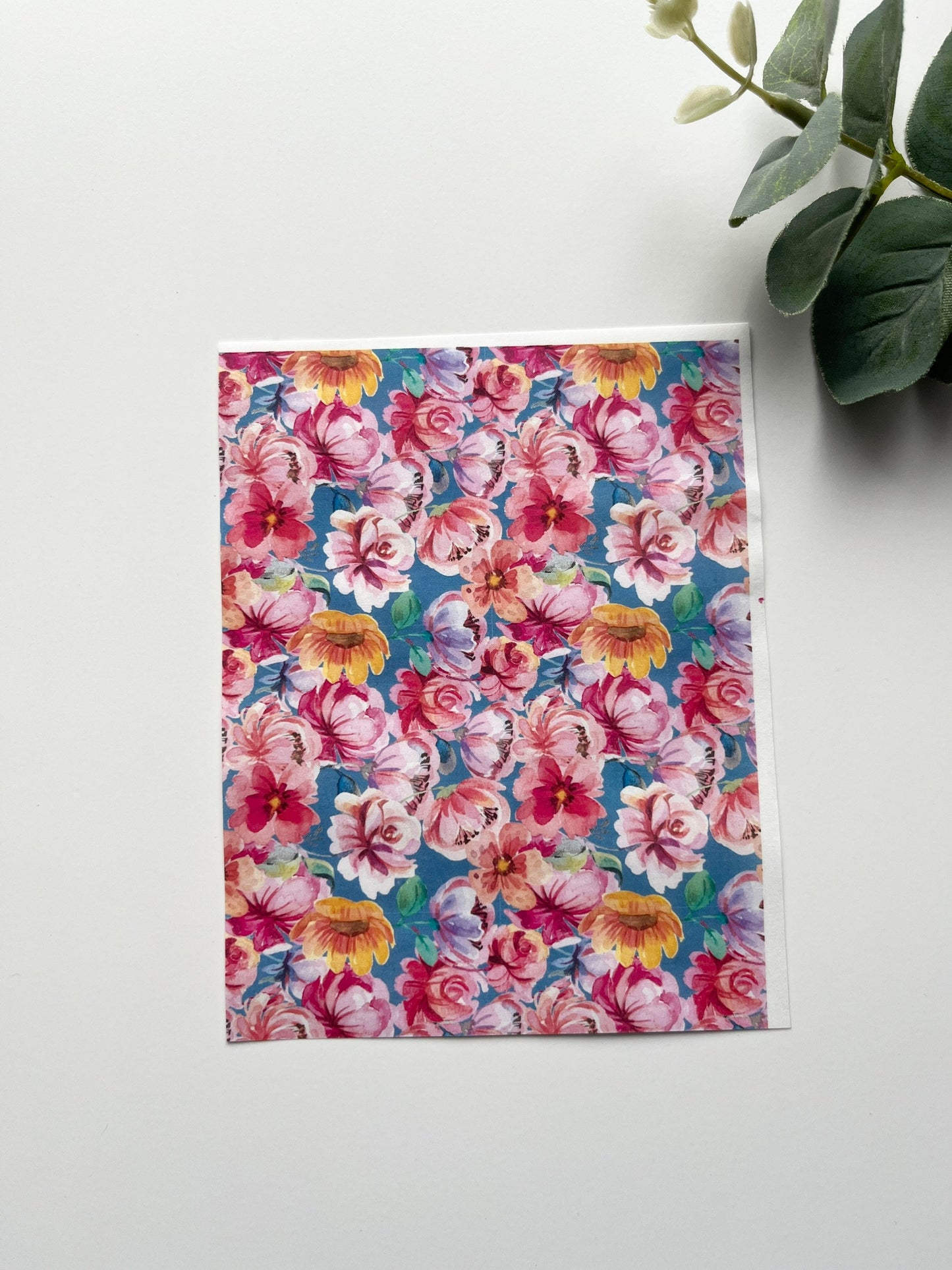 Bouquet Image Transfer Paper