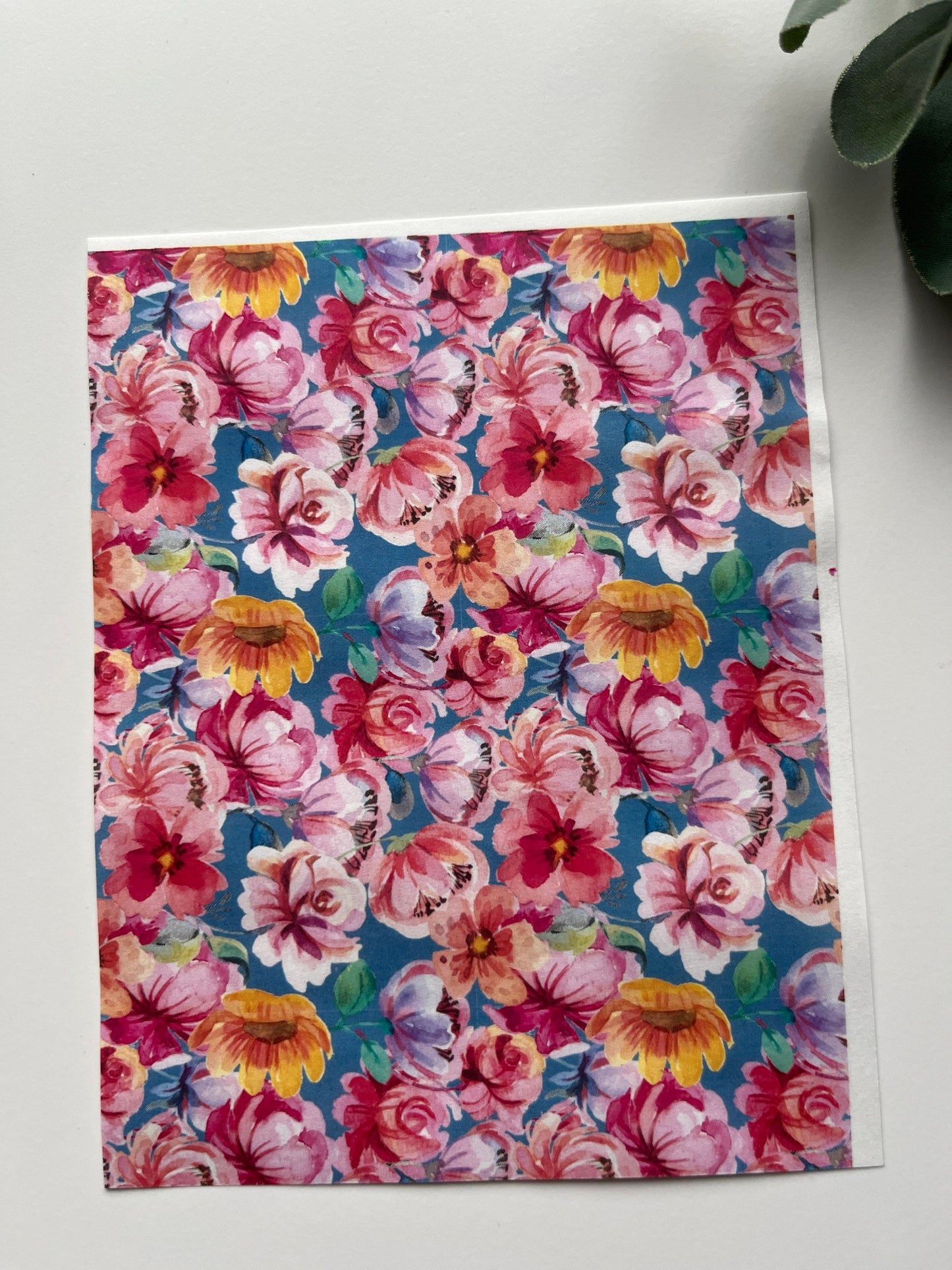Bouquet Image Transfer Paper