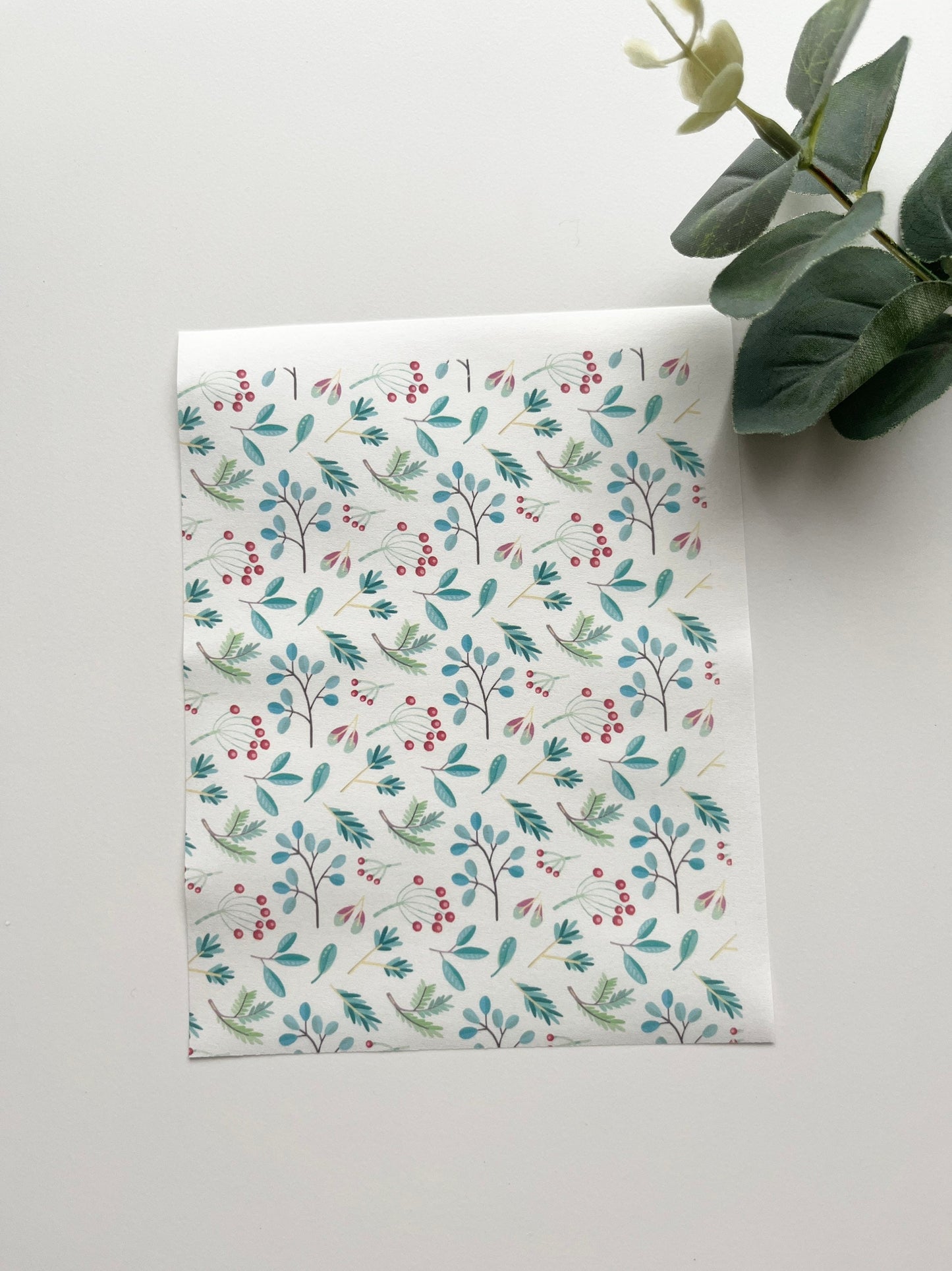 Winter Foliage Image Transfer Paper