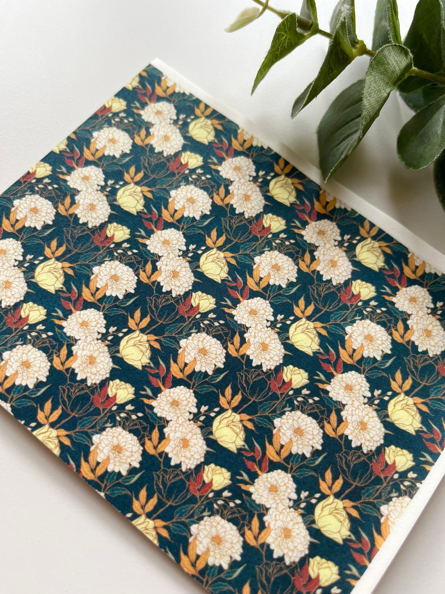 Gold Peony Image Transfer Paper