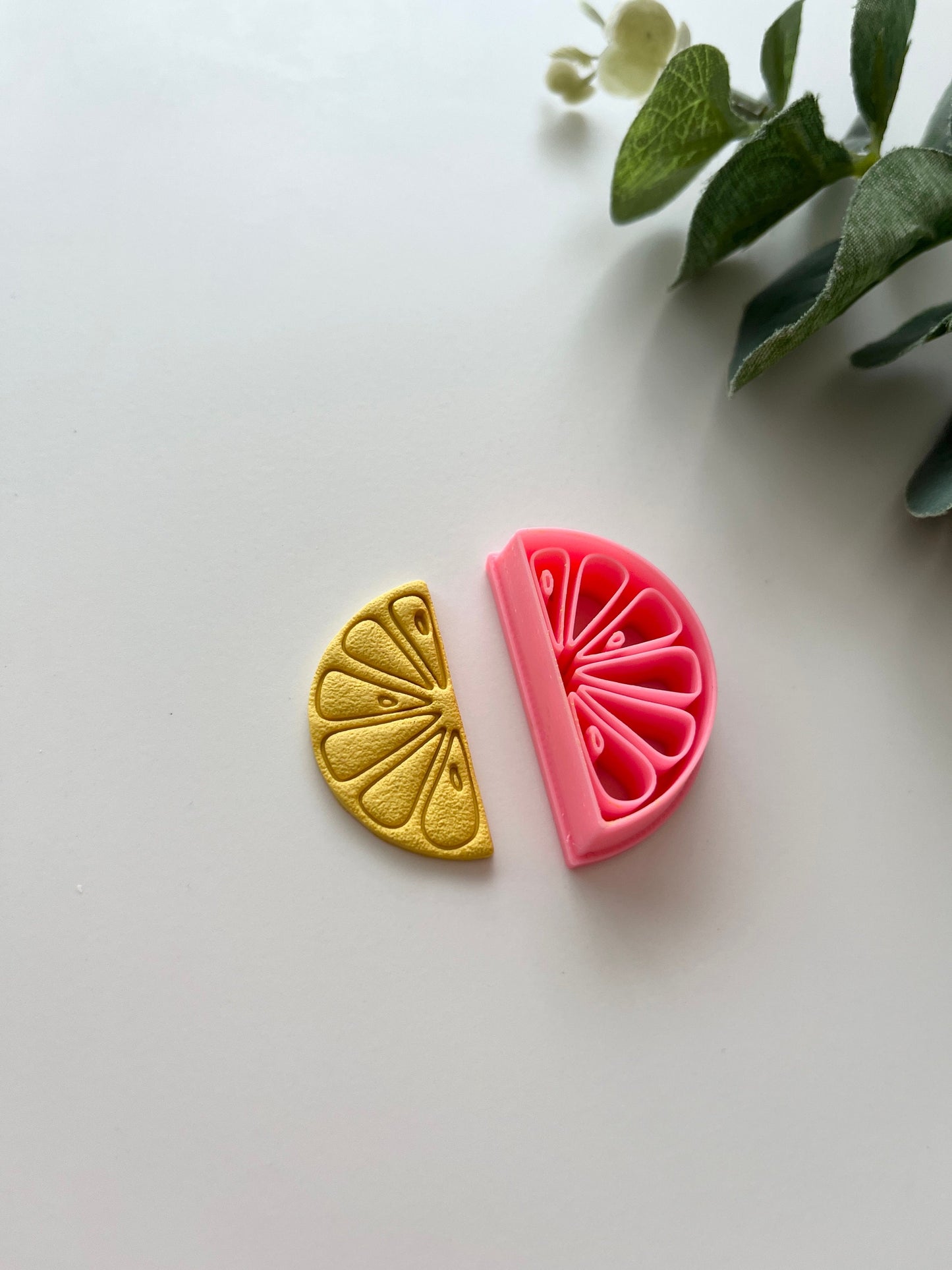Half Embossed Lemon