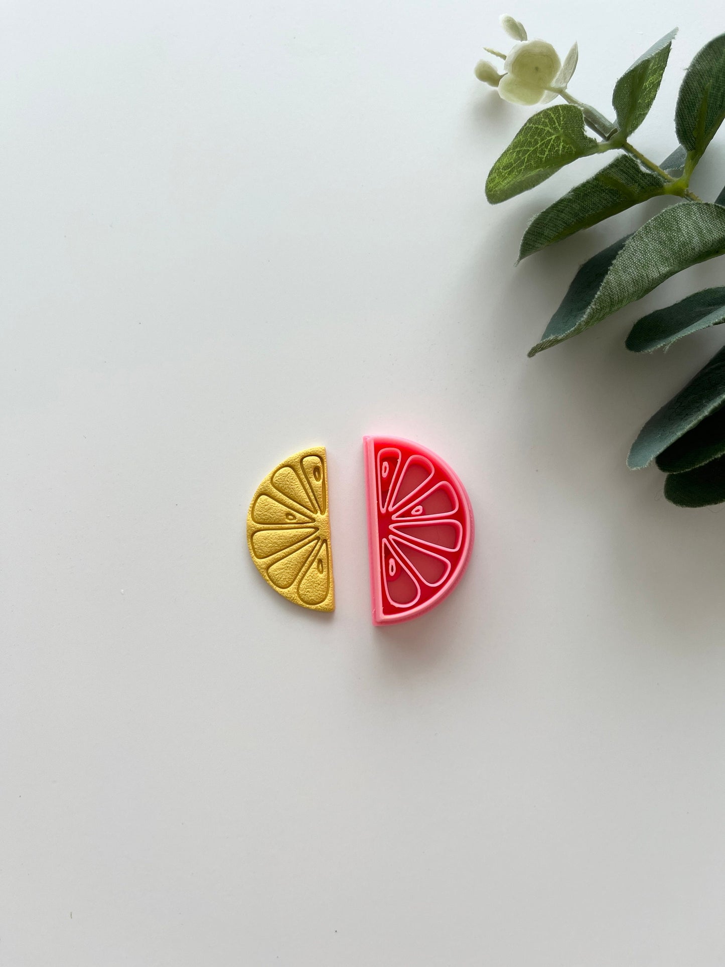 Half Embossed Lemon