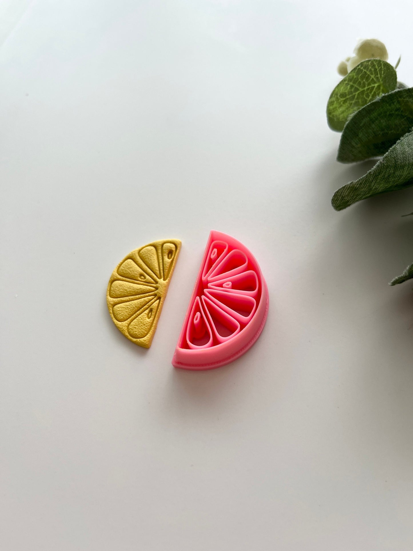 Half Embossed Lemon