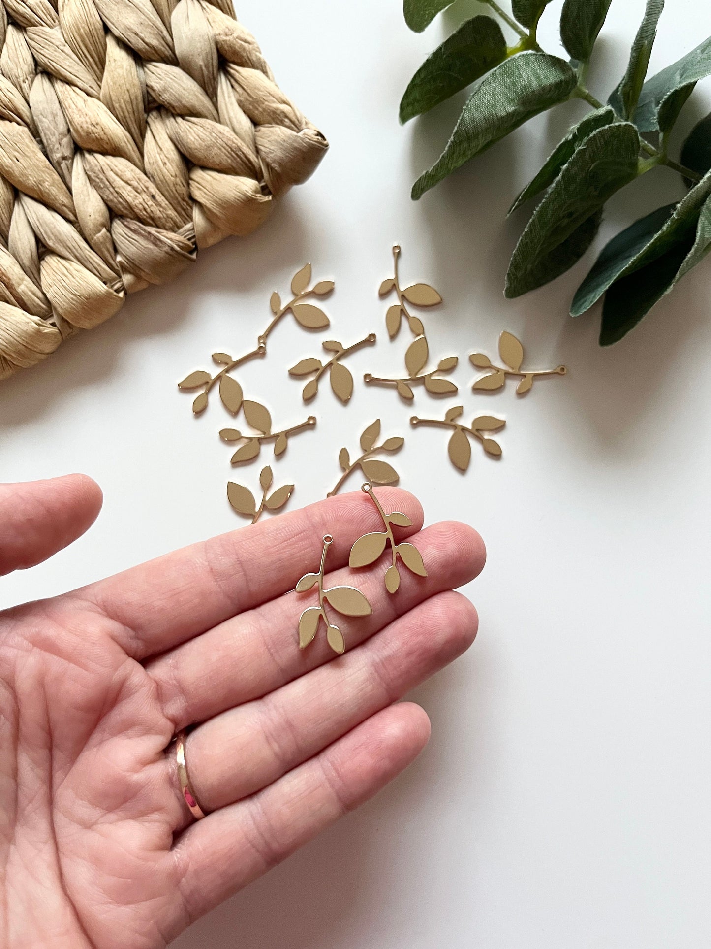 Leaf Charms