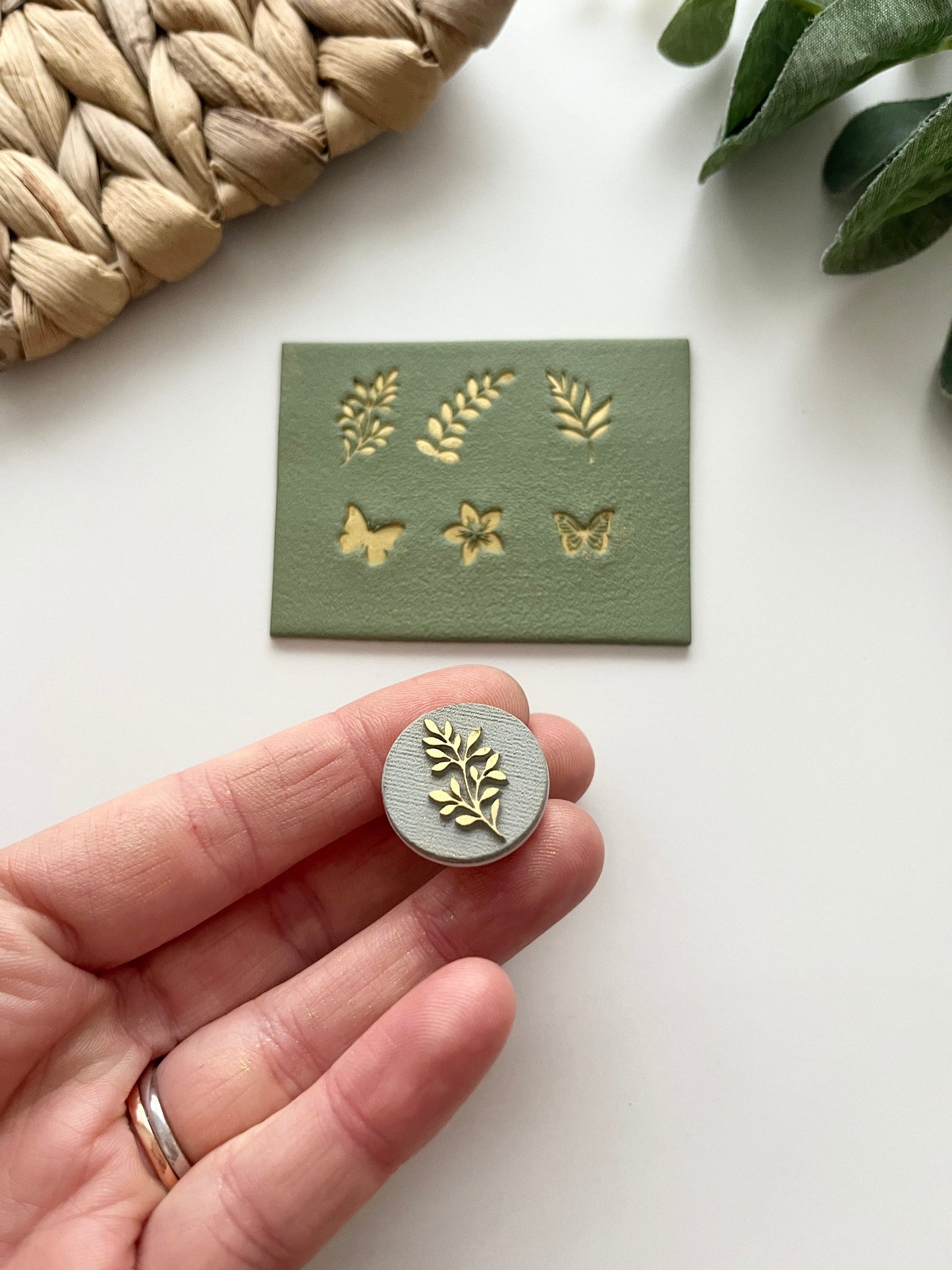 Floral & Nature Stamps- Mica Powder