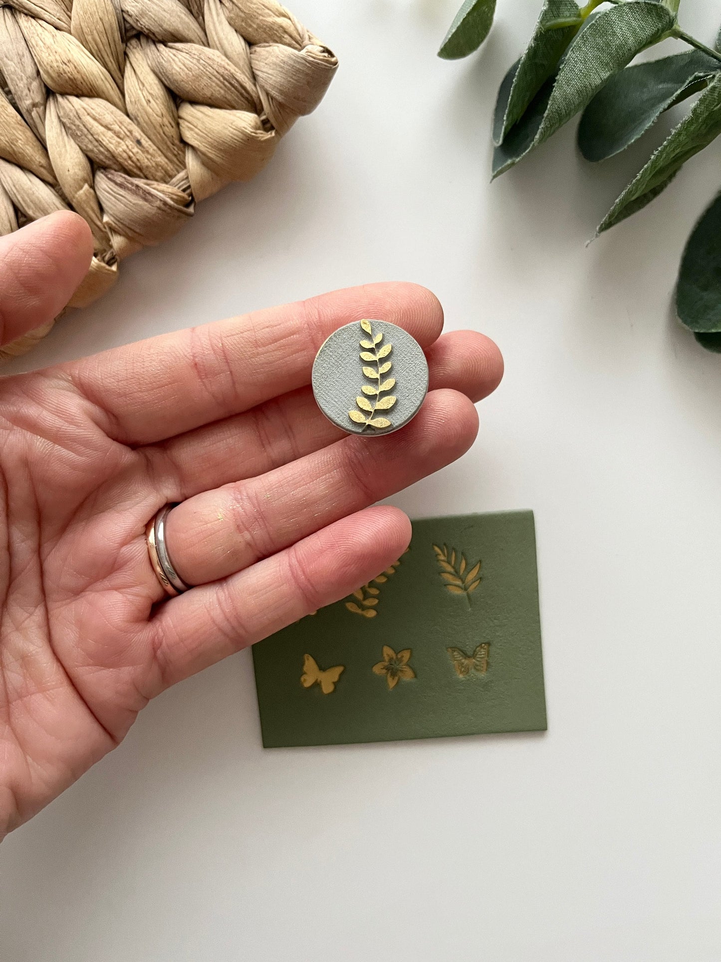 Floral & Nature Stamps- Mica Powder