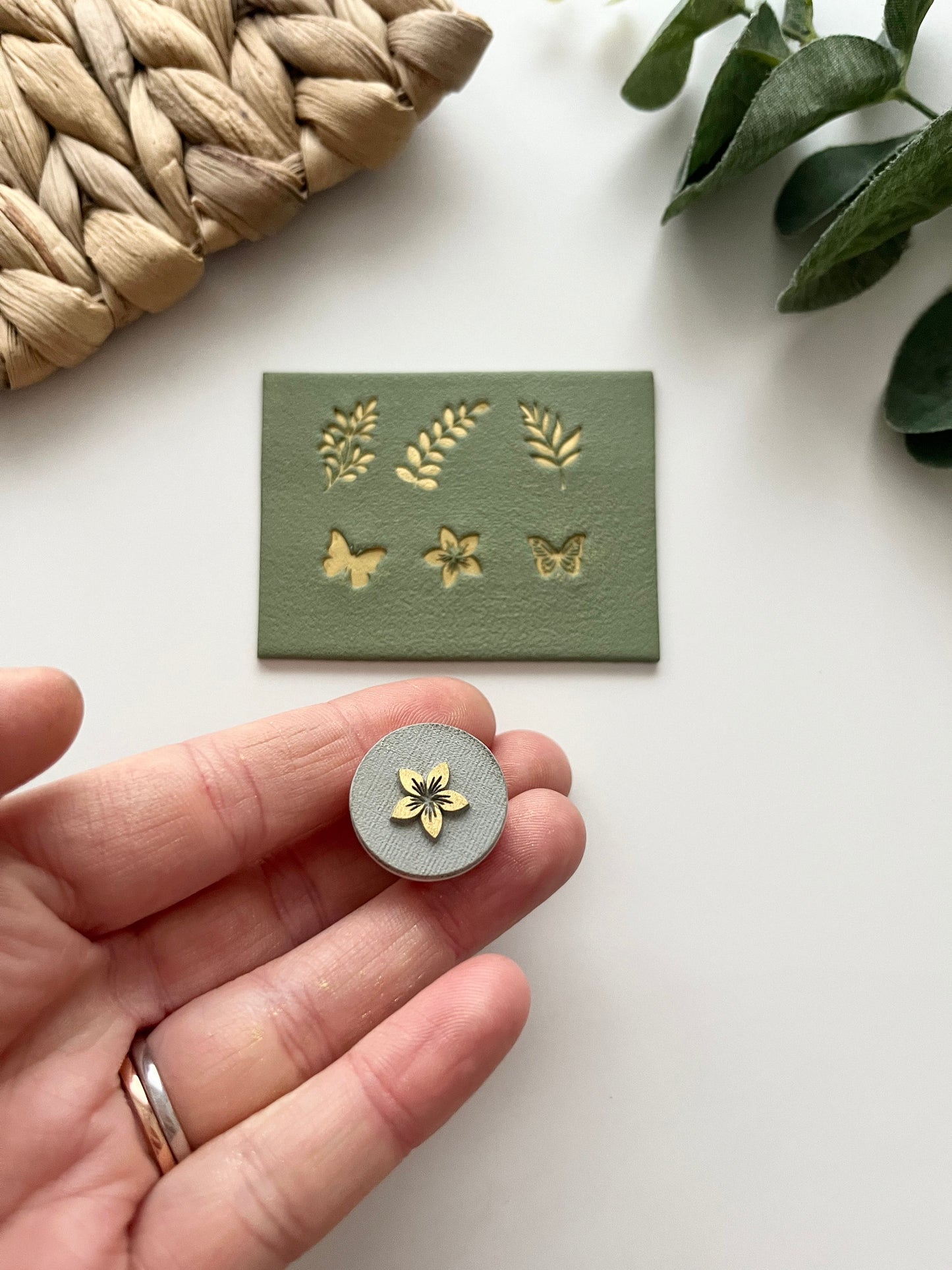 Floral & Nature Stamps- Mica Powder