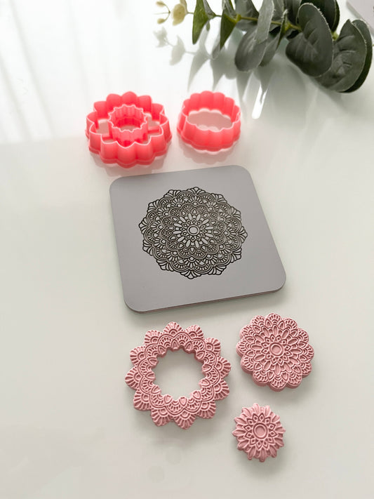 Ornate Flower #1 Texture Mat