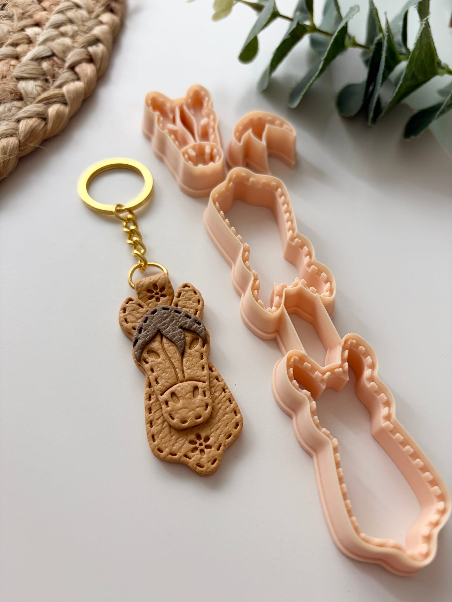 Cowgirl Horse Keyring Cutter