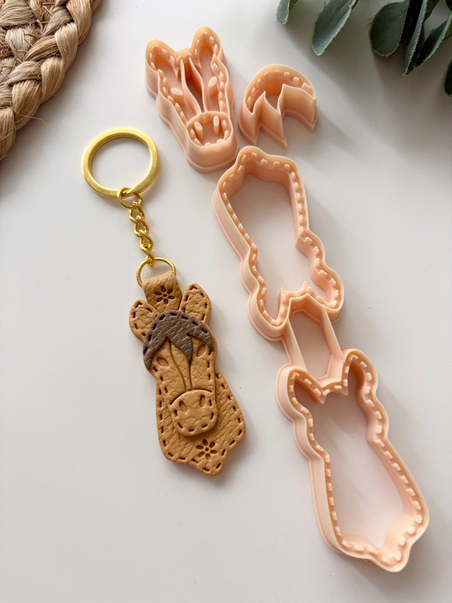 Cowgirl Horse Keyring Cutter