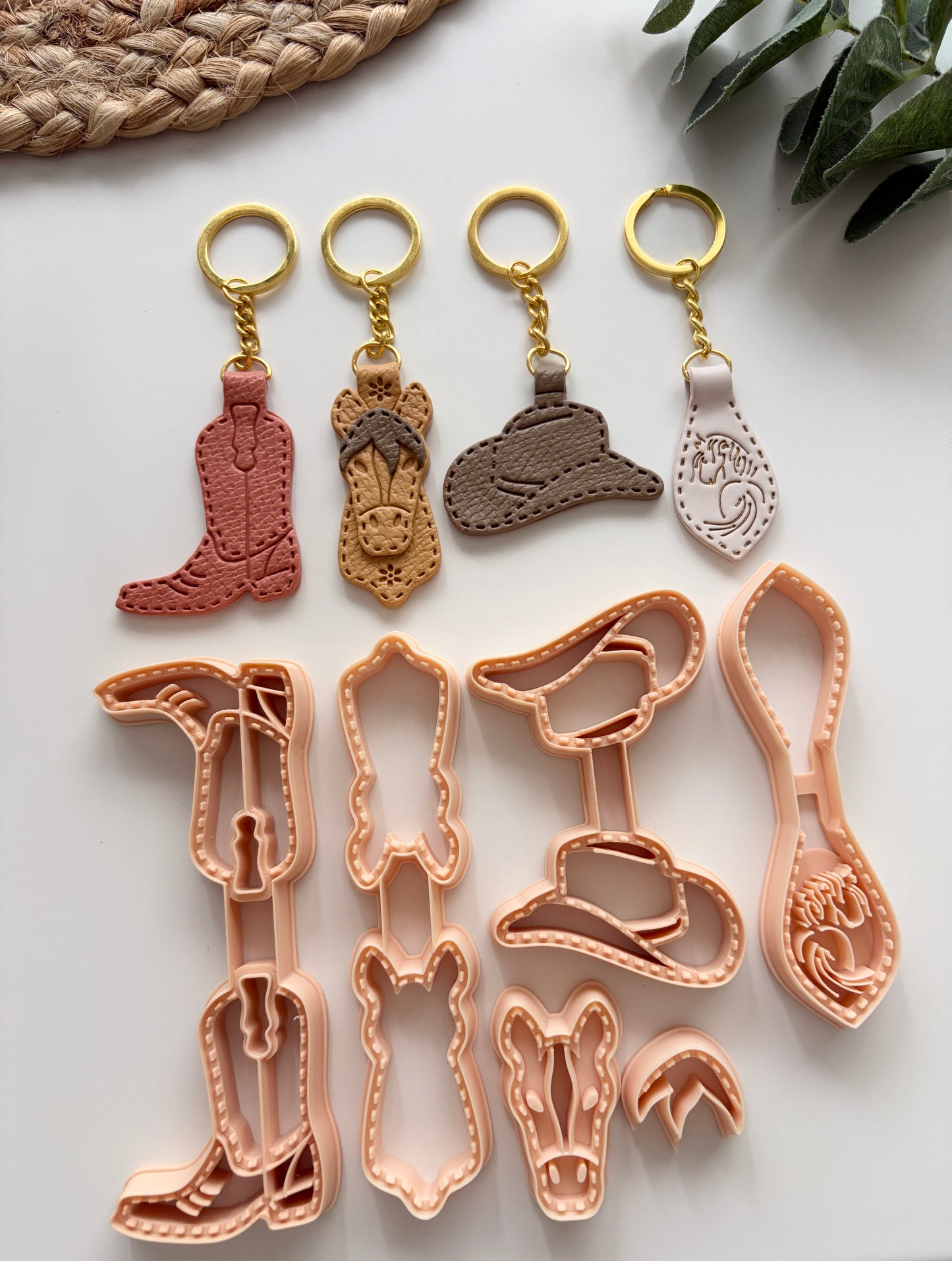 Cowgirl Keyring Bundle