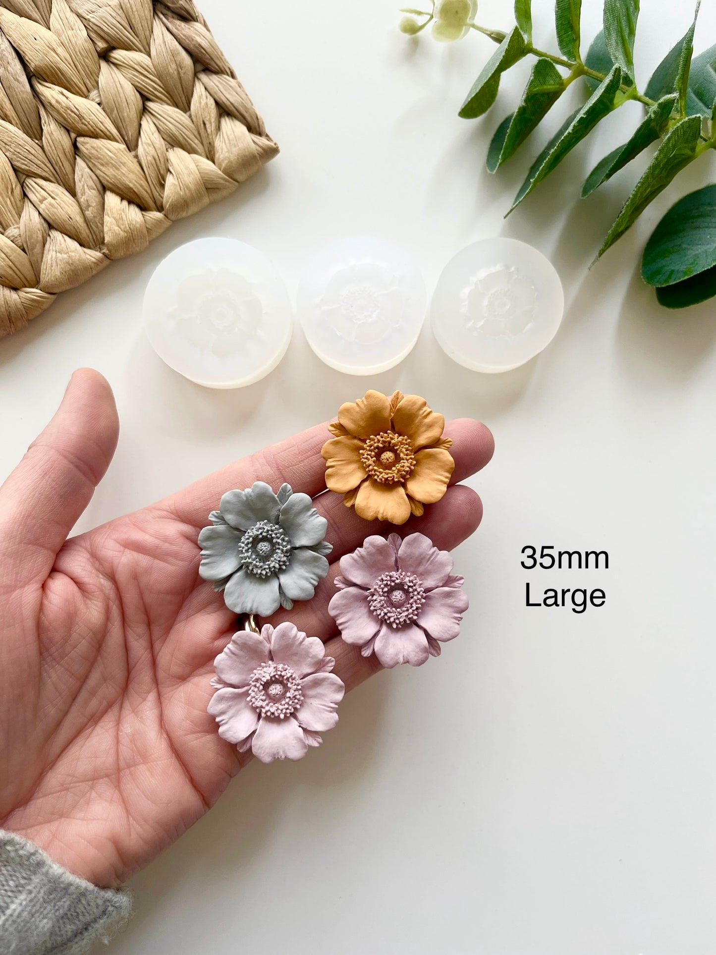 Statement Poppy Flower Moulds - 5 Sizes