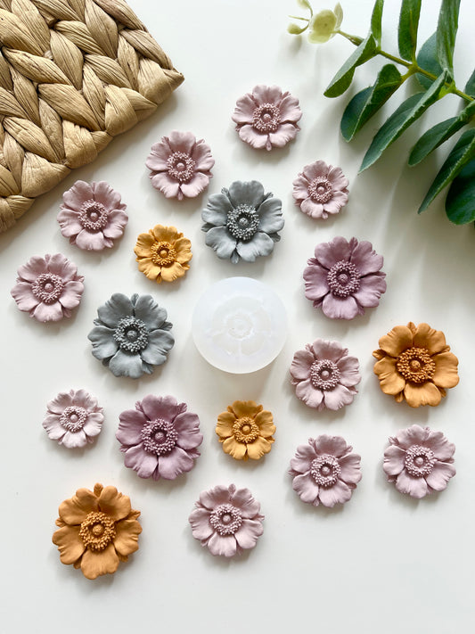 Statement Poppy Flower Moulds - 5 Sizes