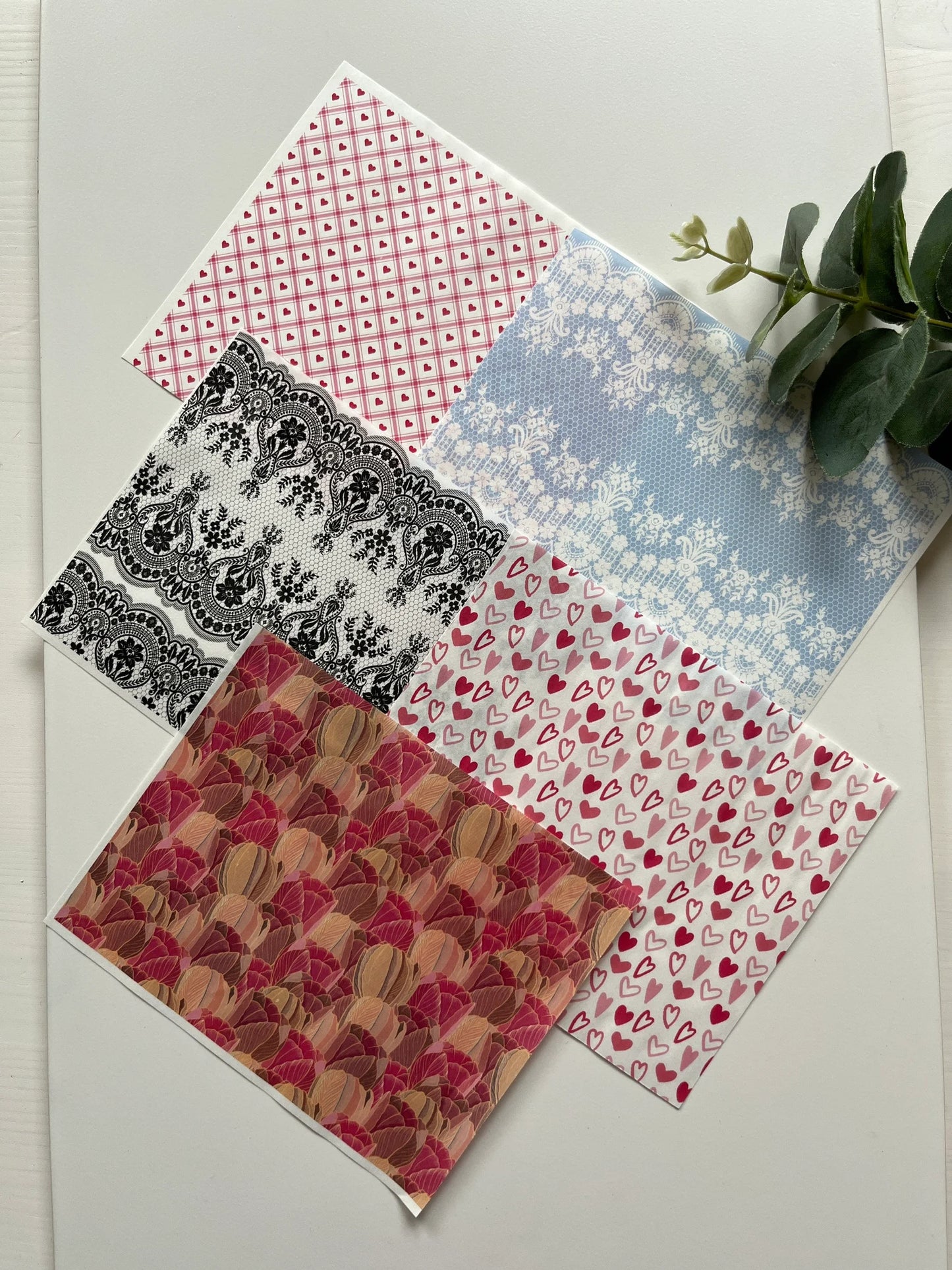 Image Transfer Paper Bundle 8