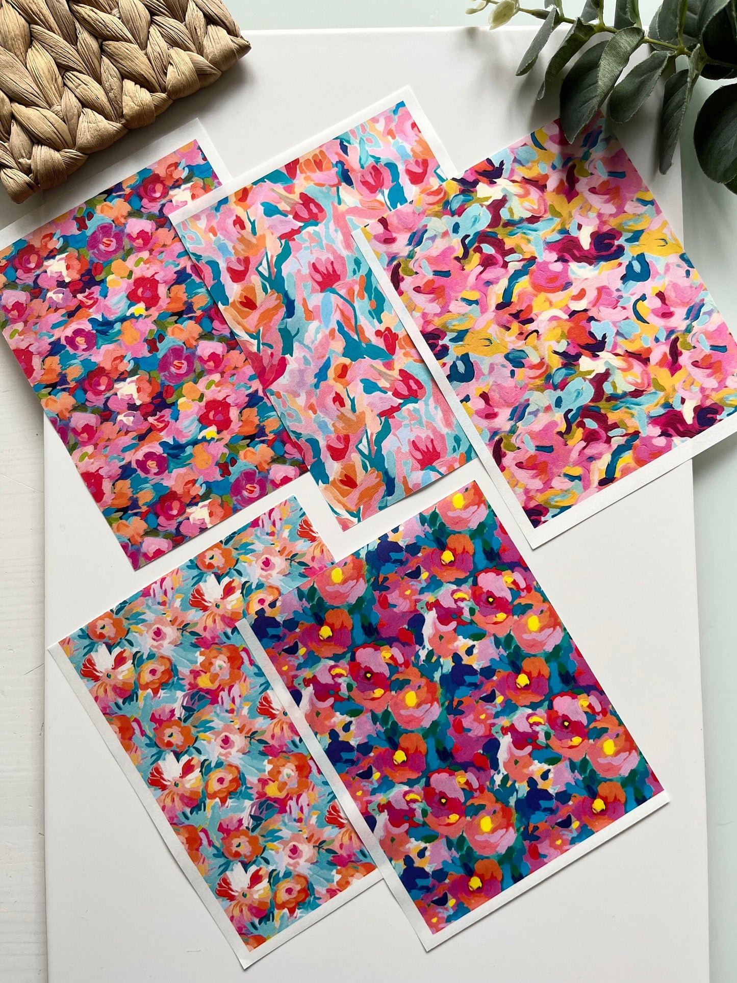 Image Transfer Paper Bundle #18 (5 Sheets)