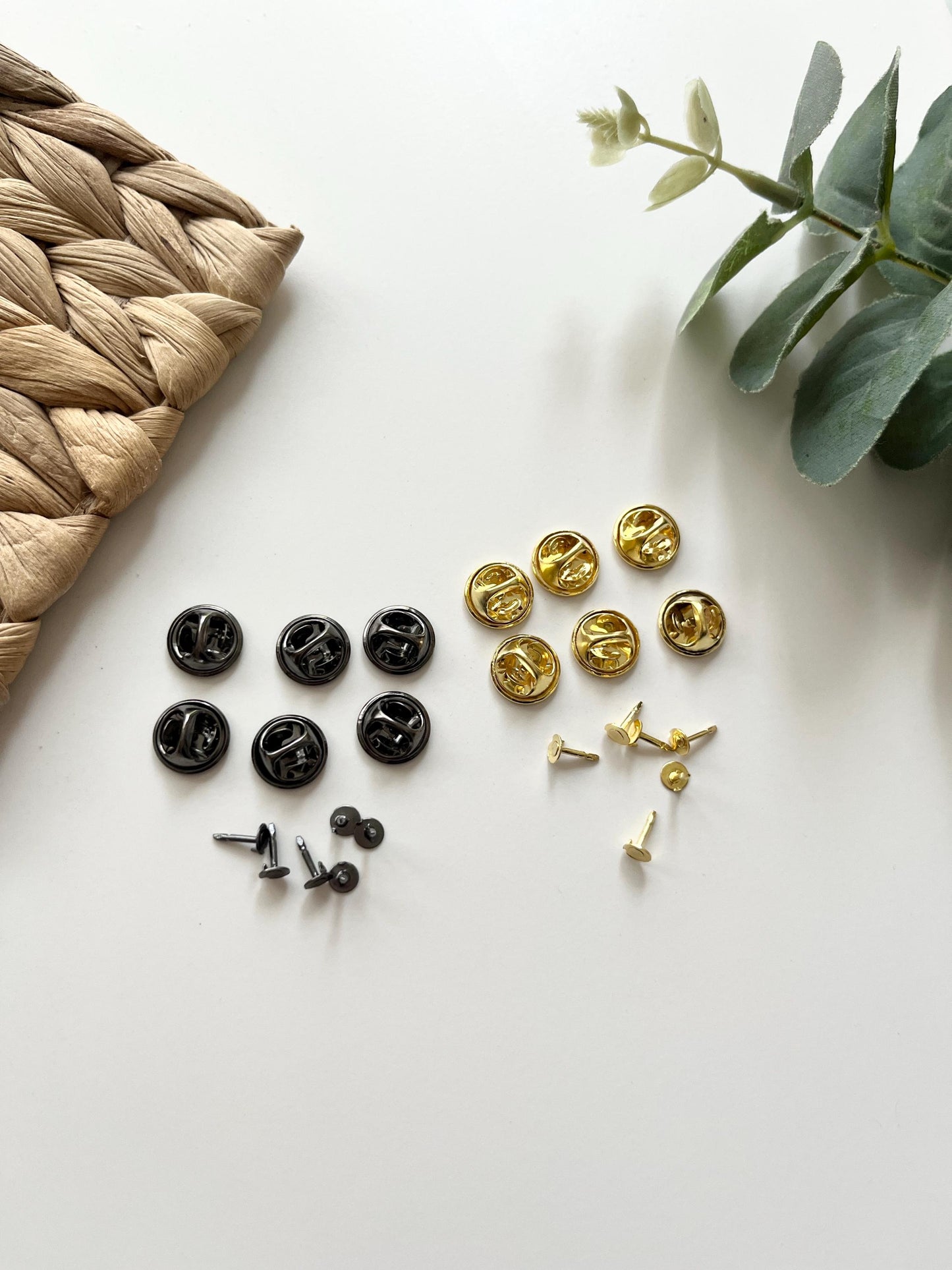 Lapel Pin Components (5 Pcs)