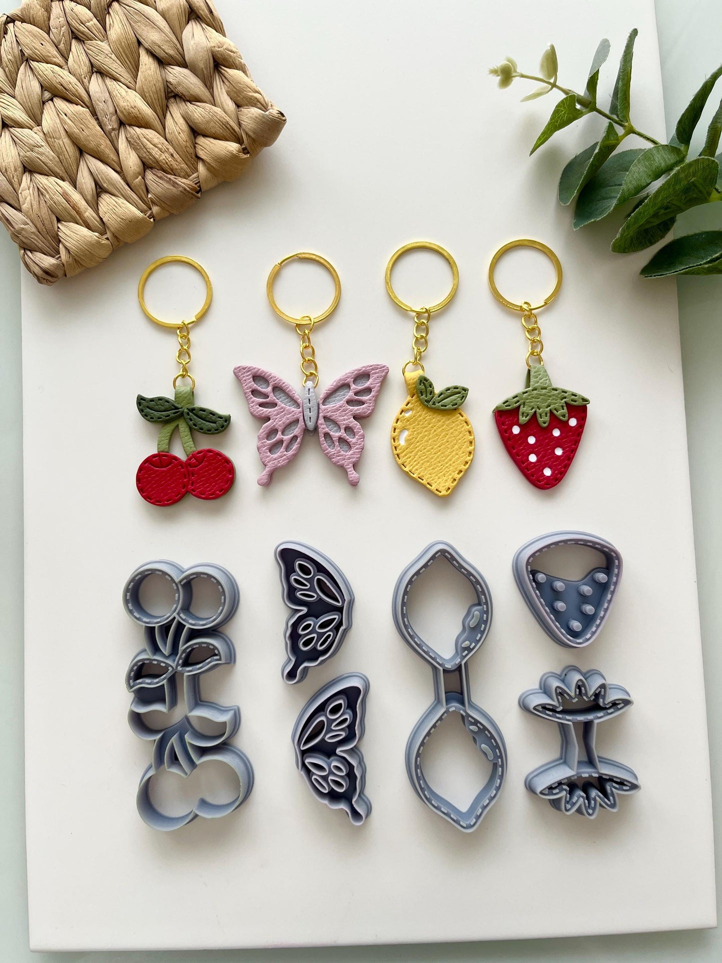 Summer Keyring Cutter Bundle