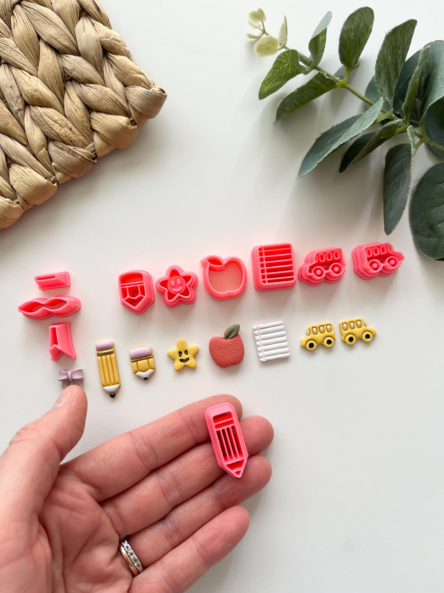 Back to School Studs Collection Clay Cutter