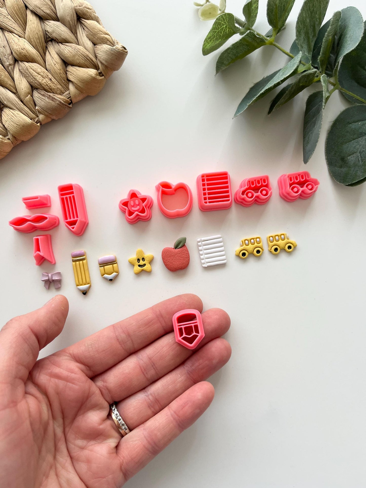 Back to School Studs Collection Clay Cutter