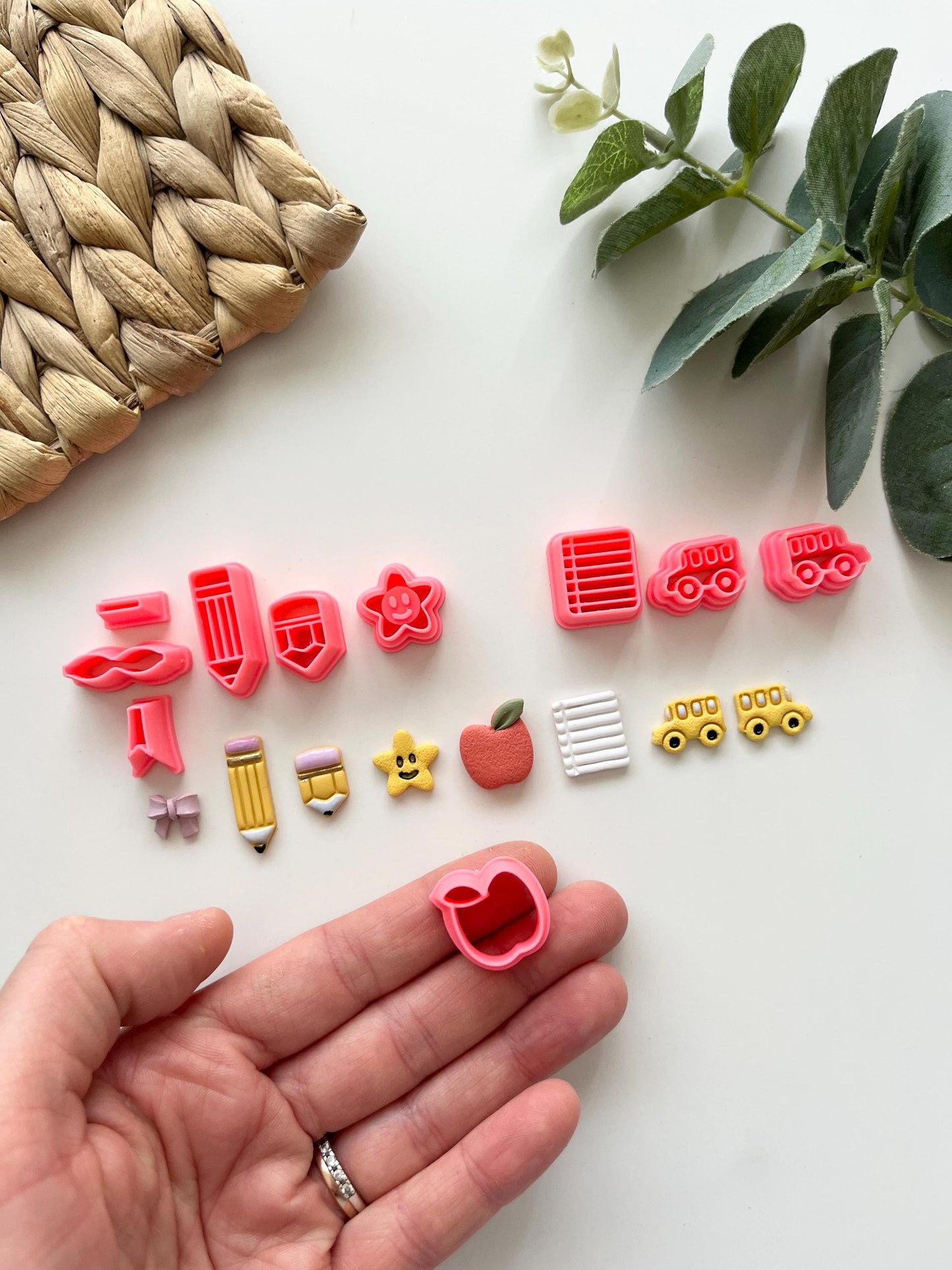 Back to School Studs Collection Clay Cutter
