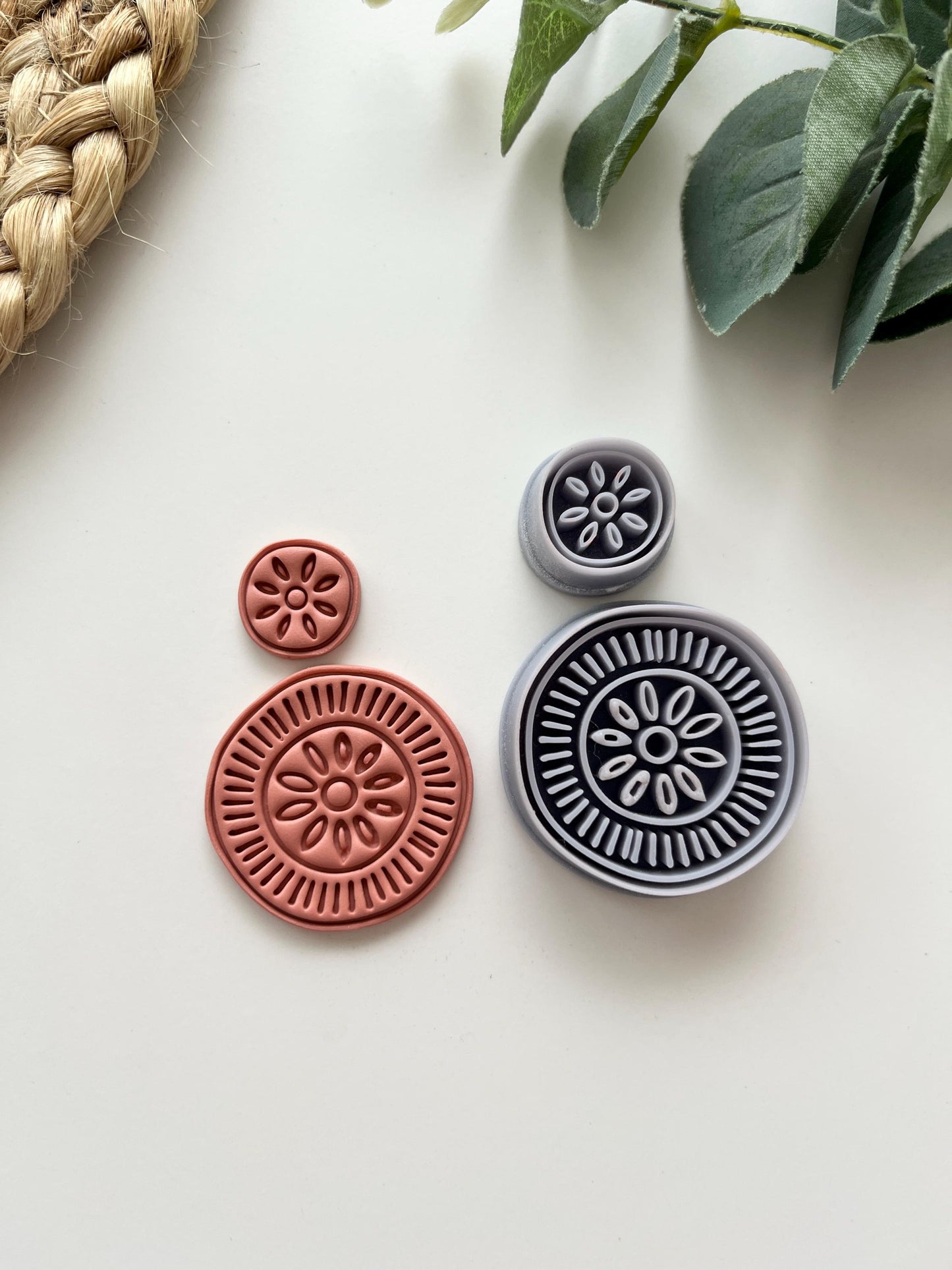 Organic #1 Set Polymer Clay Cutters