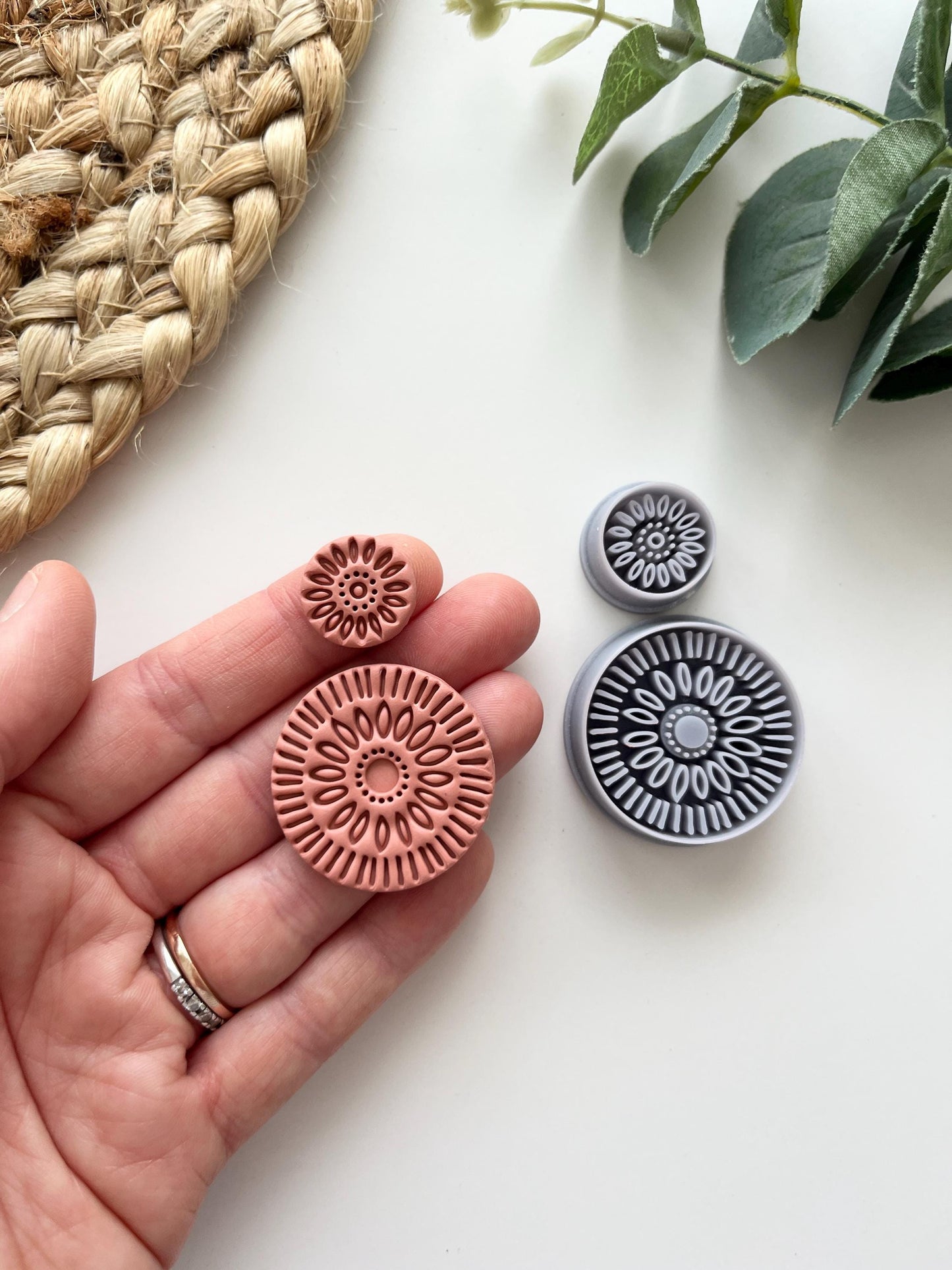 Organic #2 Set Polymer Clay Cutters