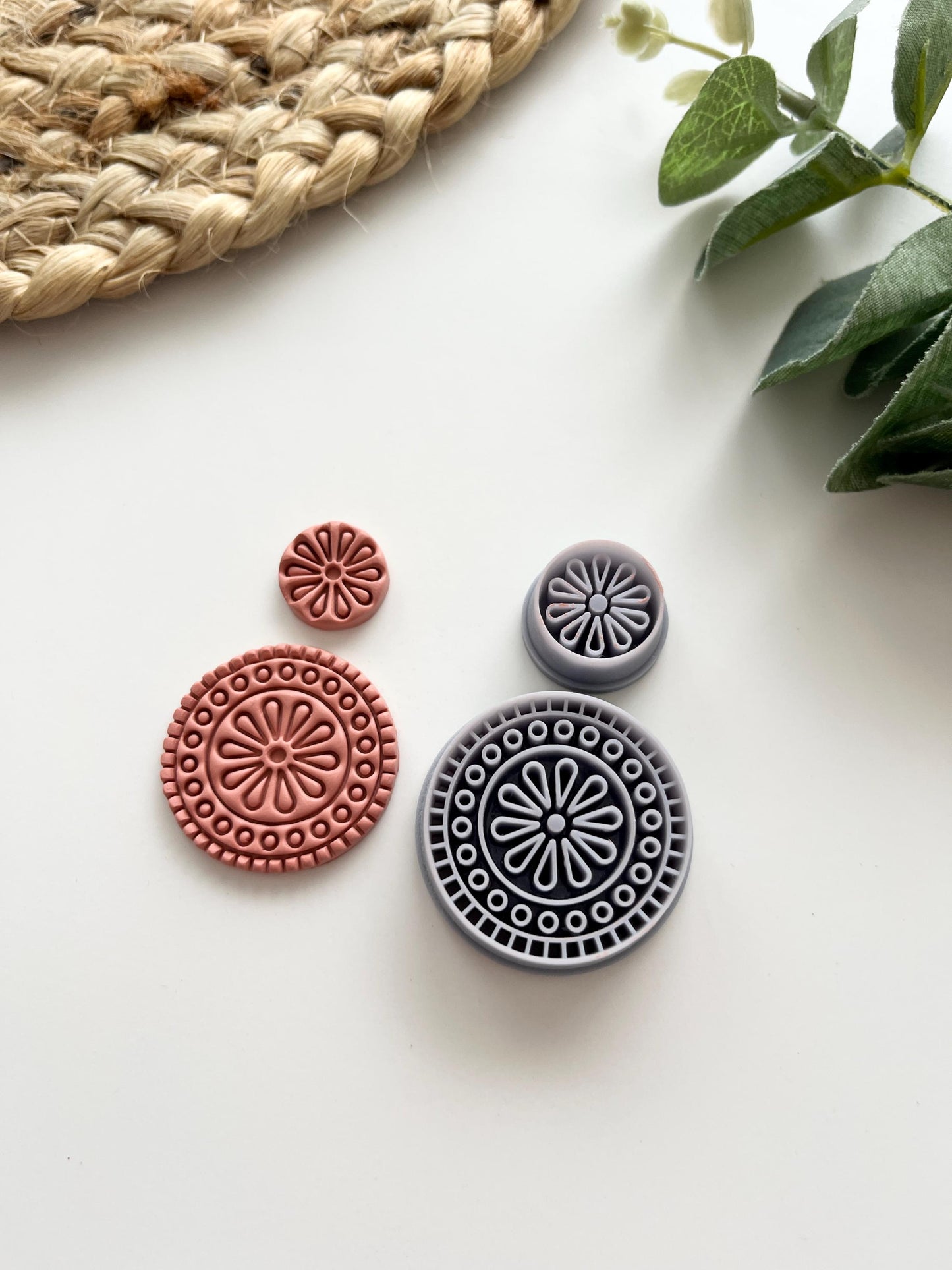 Organic #3 Set Polymer Clay Cutters