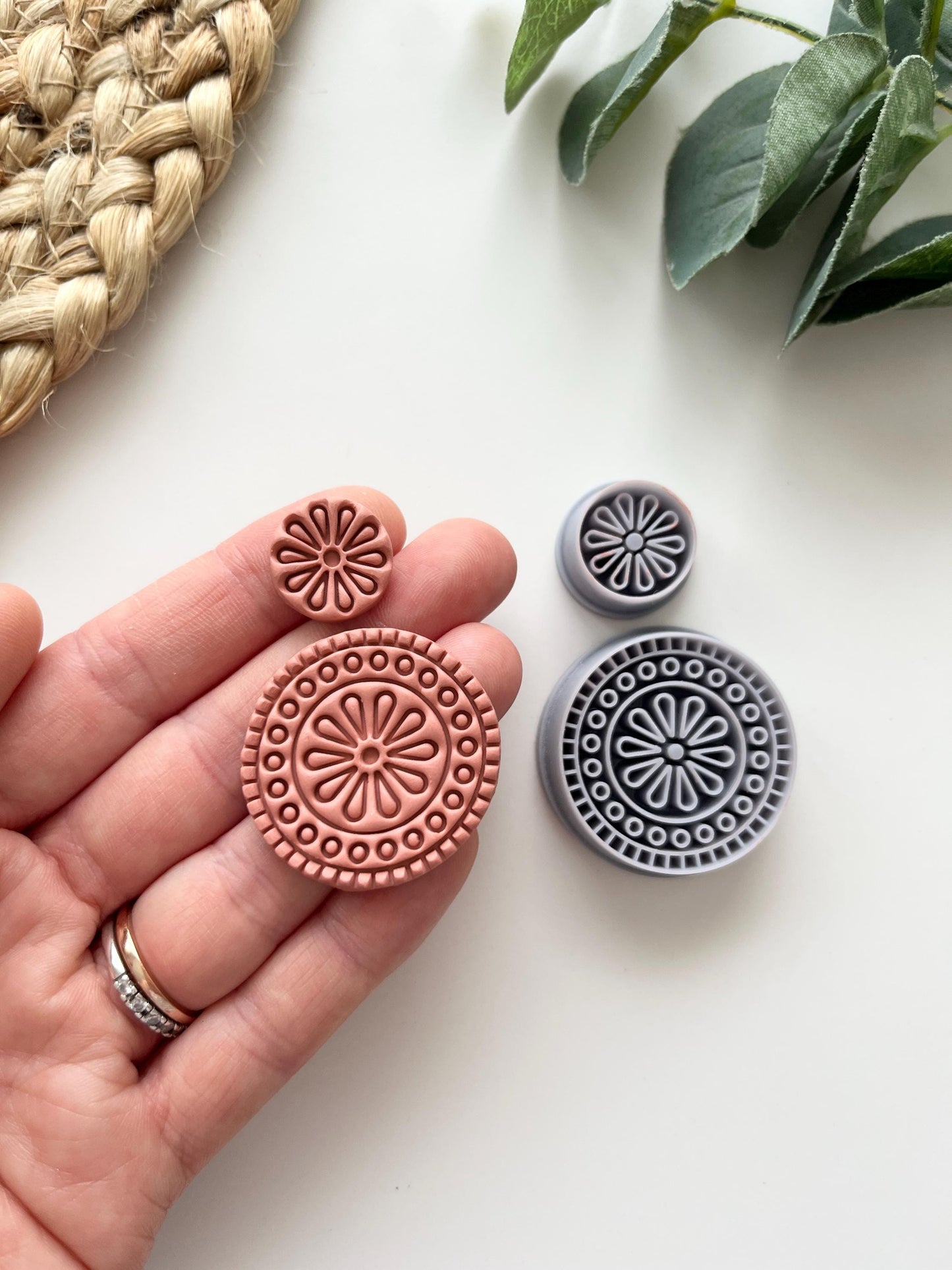 Organic #3 Set Polymer Clay Cutters
