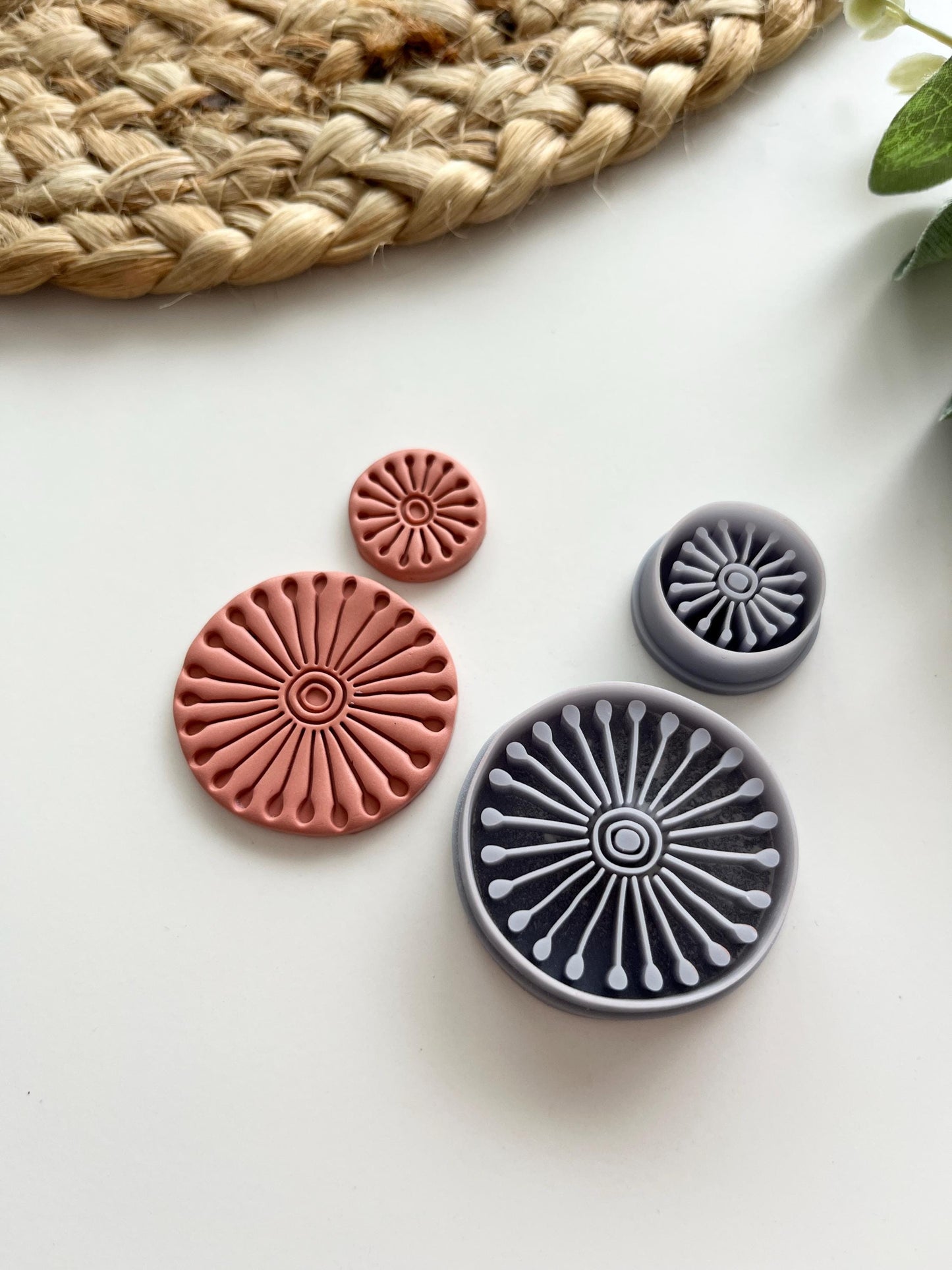 Organic #4 Set Polymer Clay Cutters