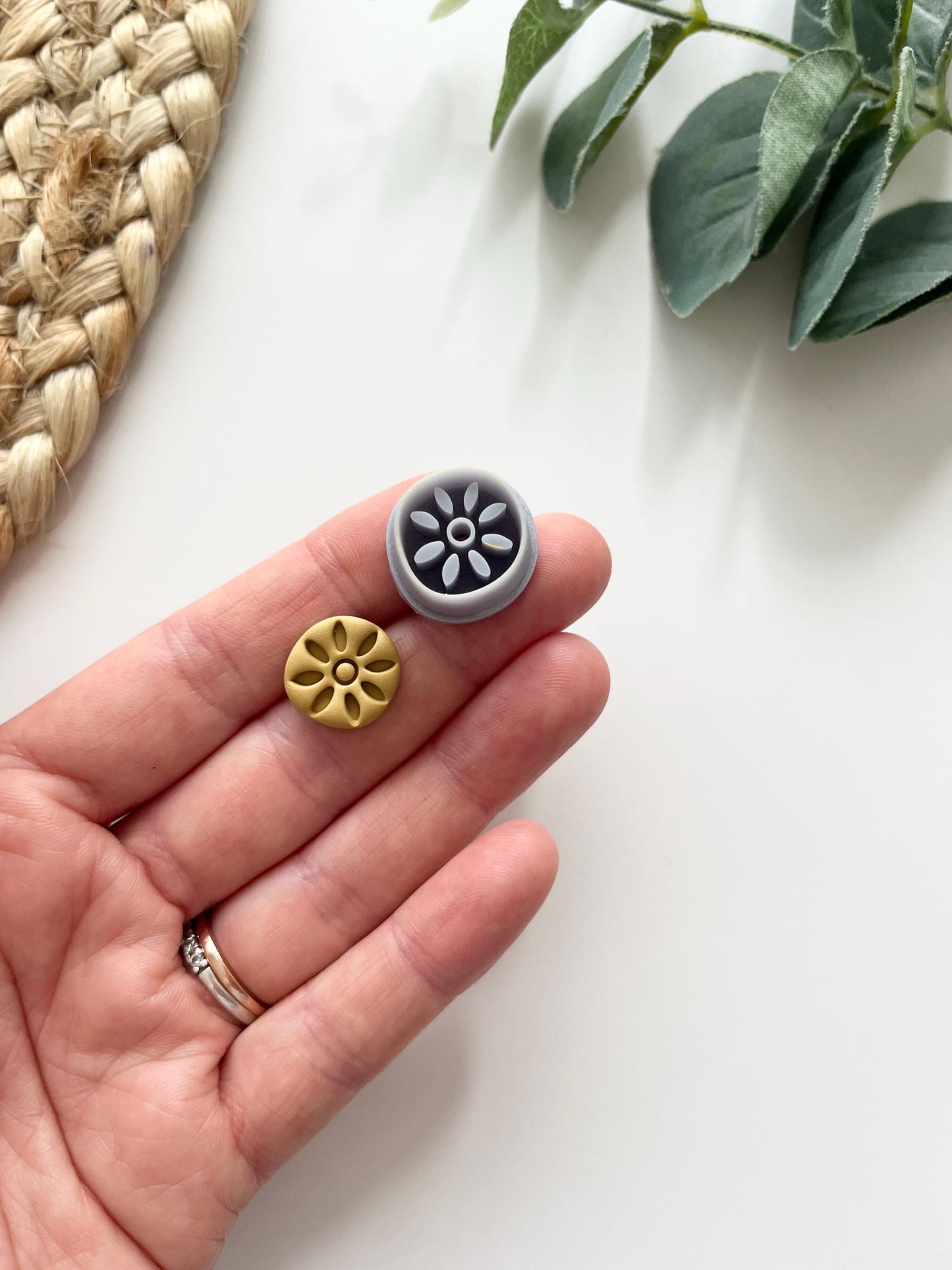 Organic Studs Polymer Clay Cutters