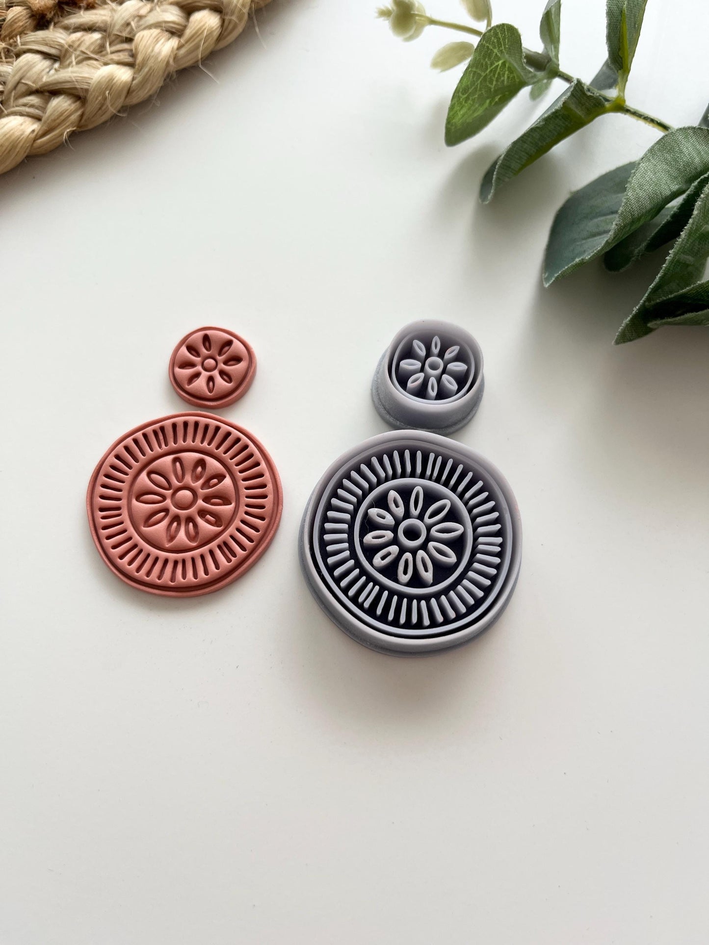 Organic #1 Set Polymer Clay Cutters