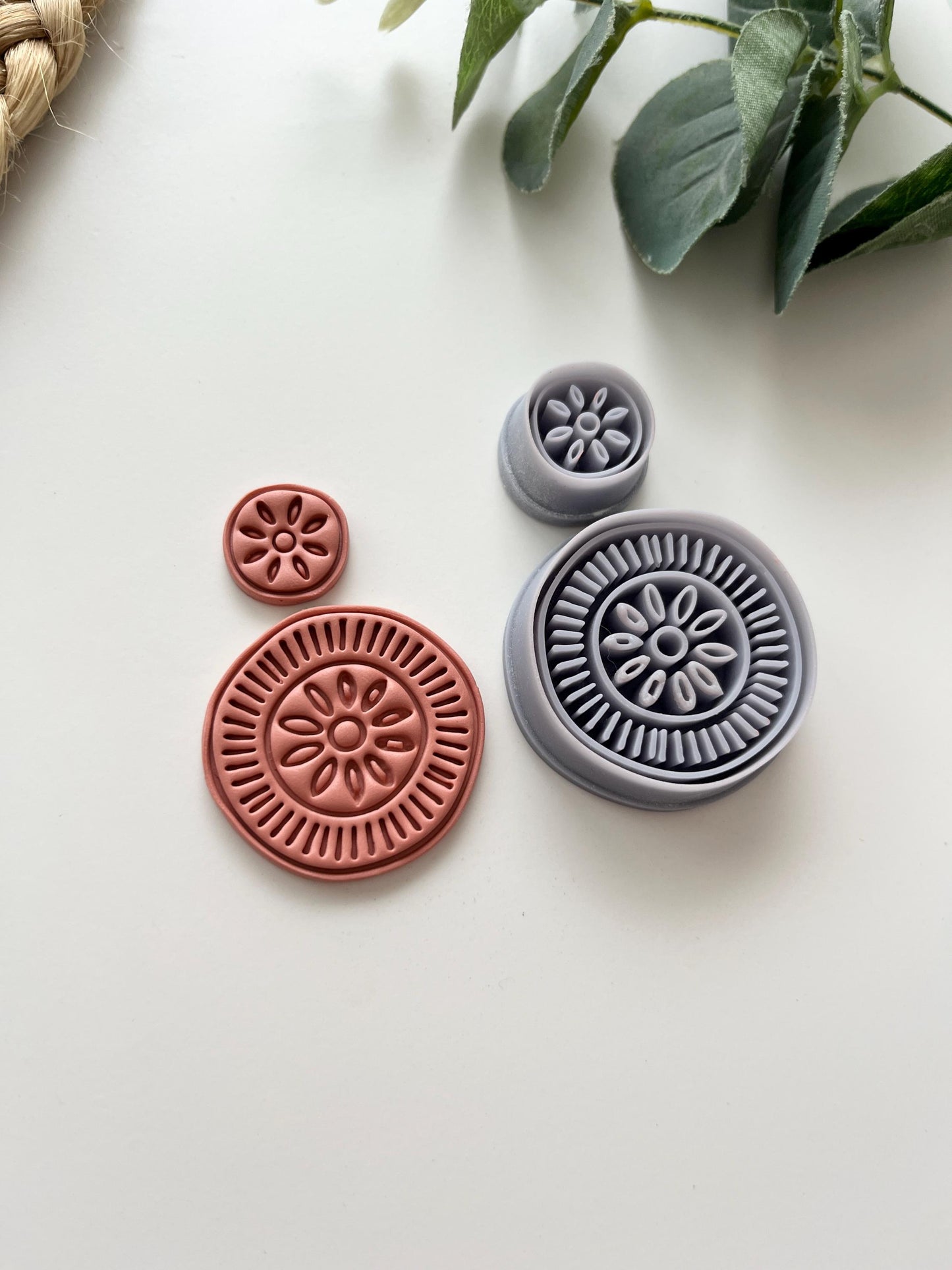 Organic #1 Set Polymer Clay Cutters