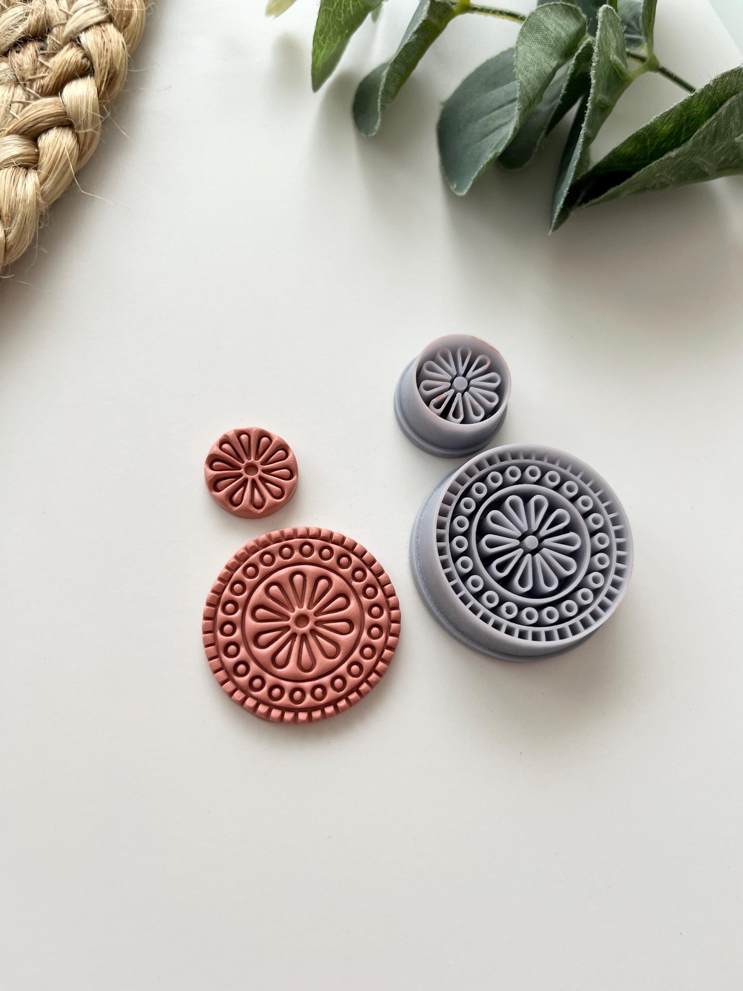 Organic #3 Set Polymer Clay Cutters