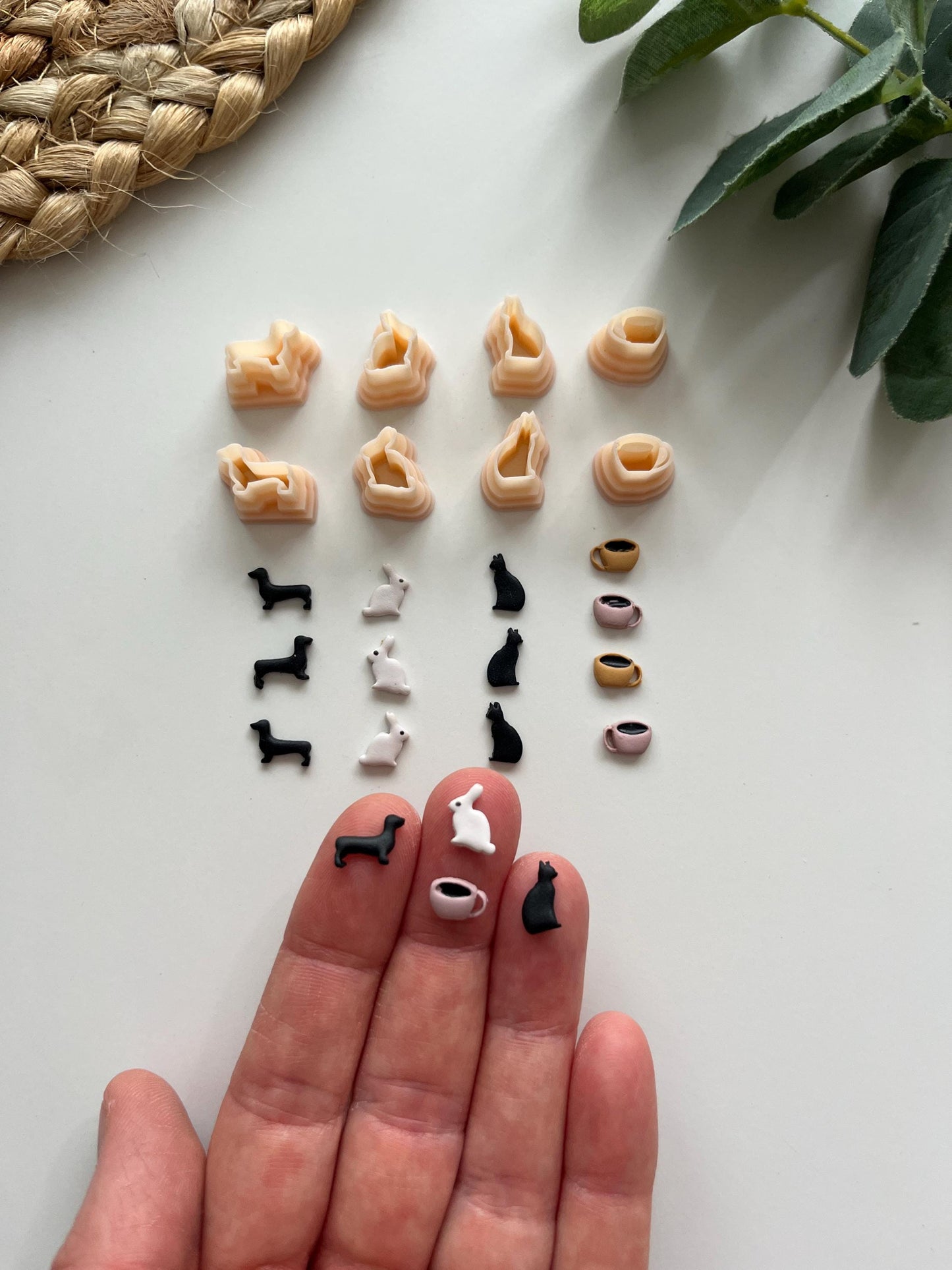 Micro Shelf Decorations #1 Clay Cutters