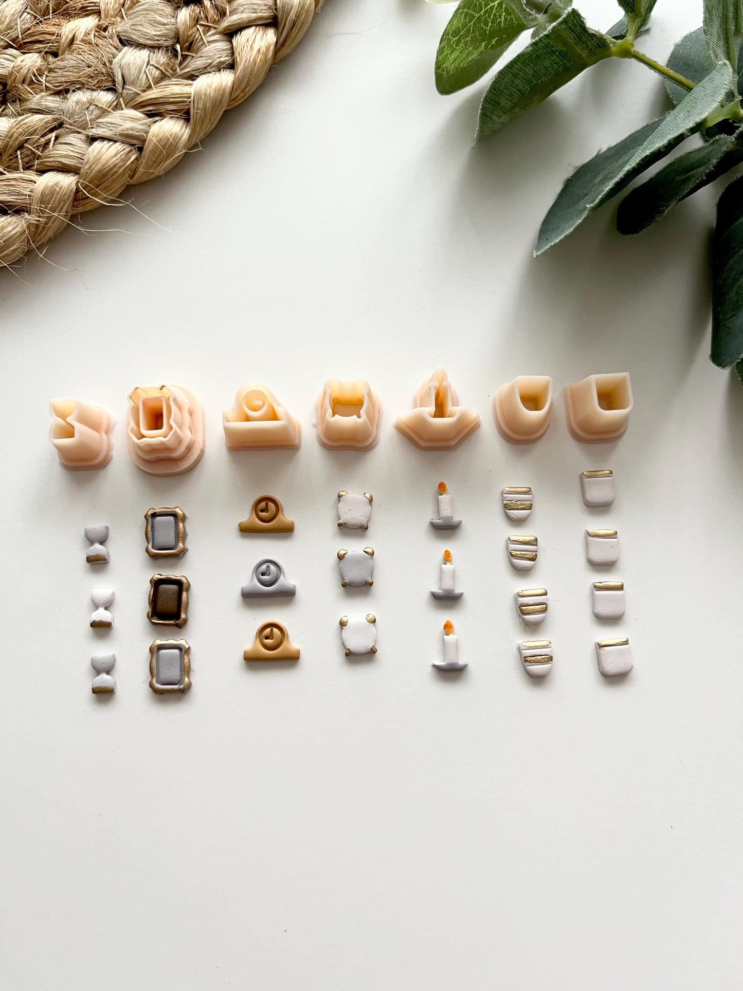 Micro Shelf Decorations #2 Clay Cutters