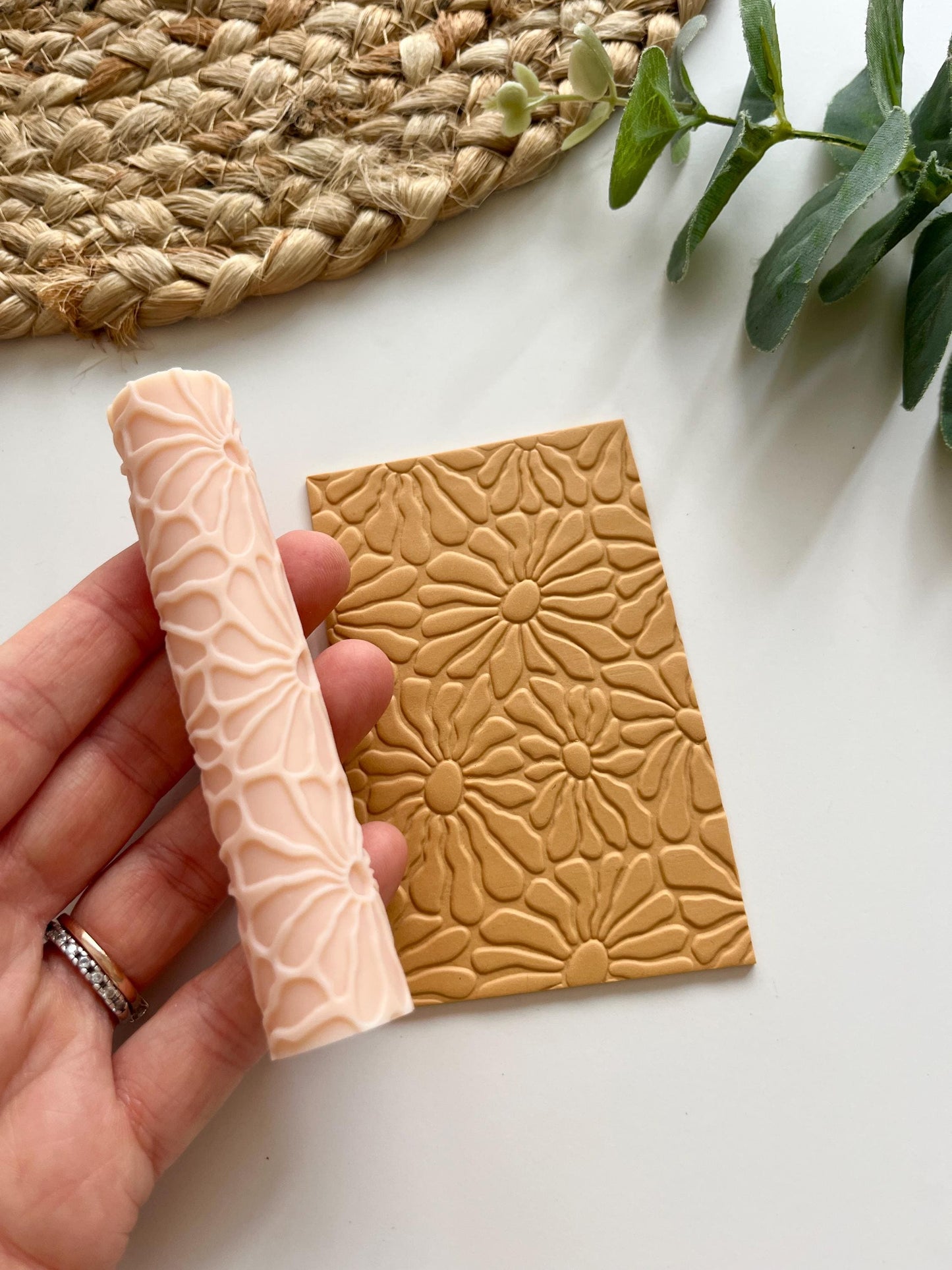 Large Matisse Flowers Texture Roller