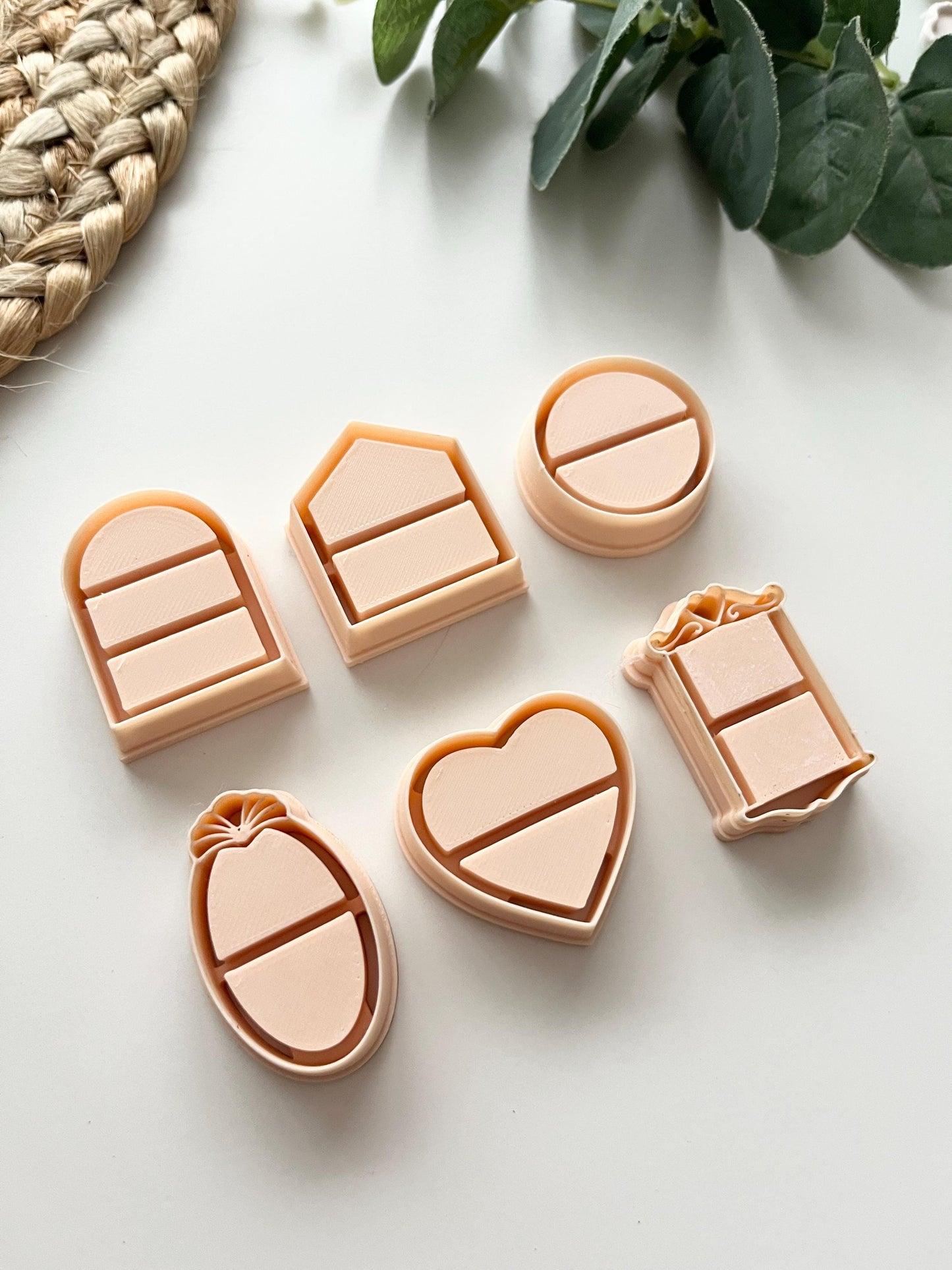 Bookshelves Clay Cutters