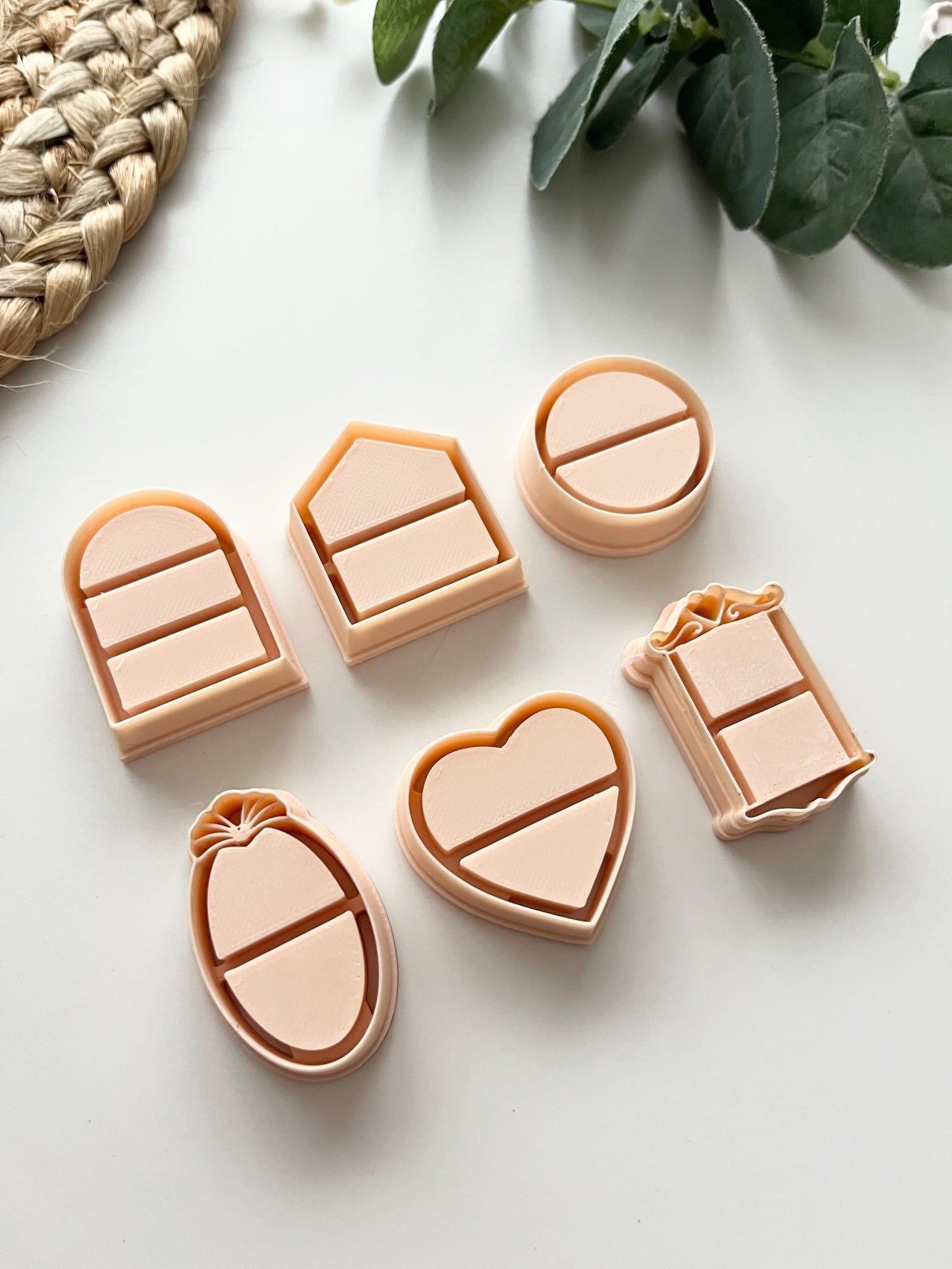 Bookshelves Clay Cutters