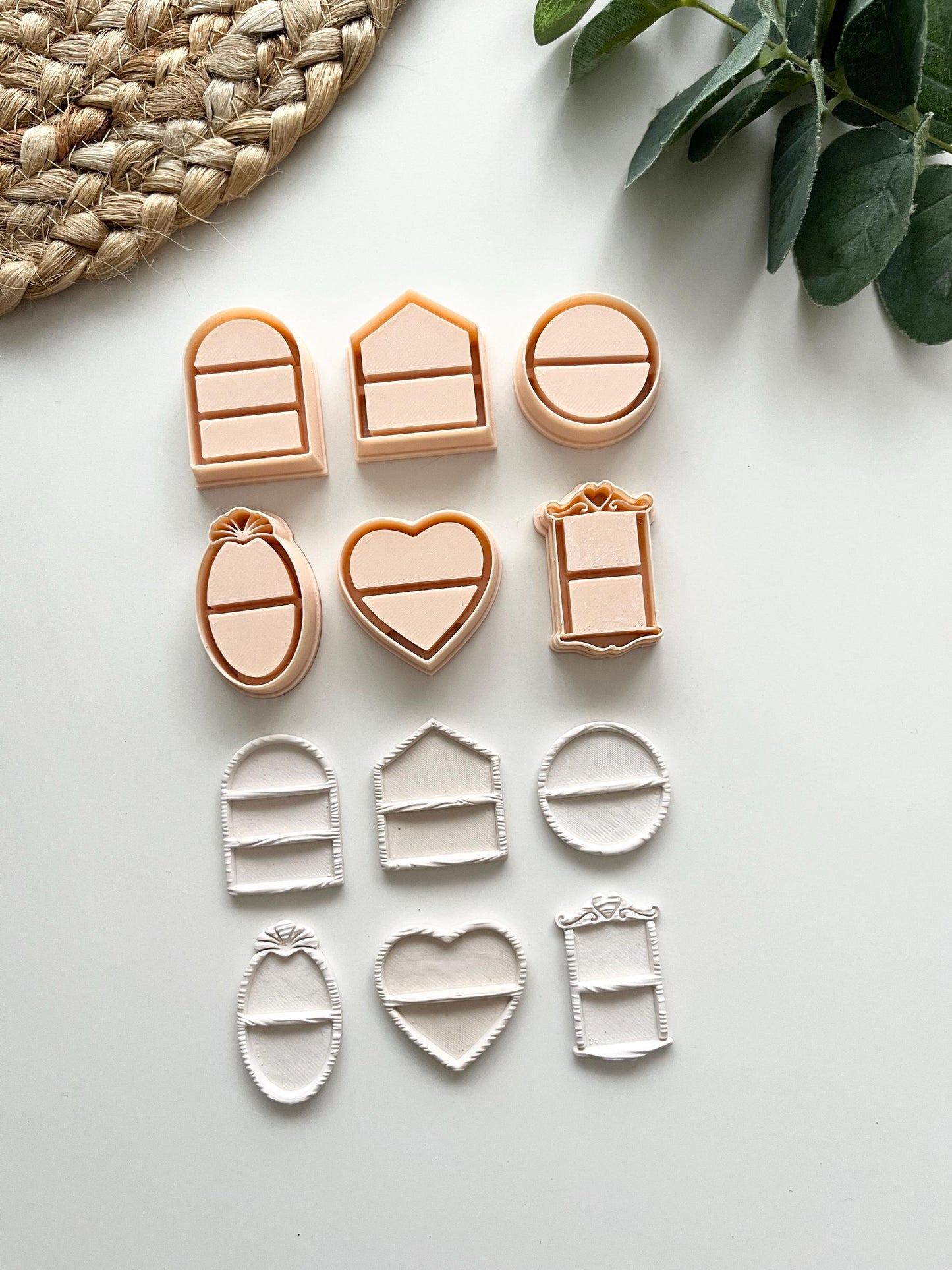 Bookshelves Clay Cutters