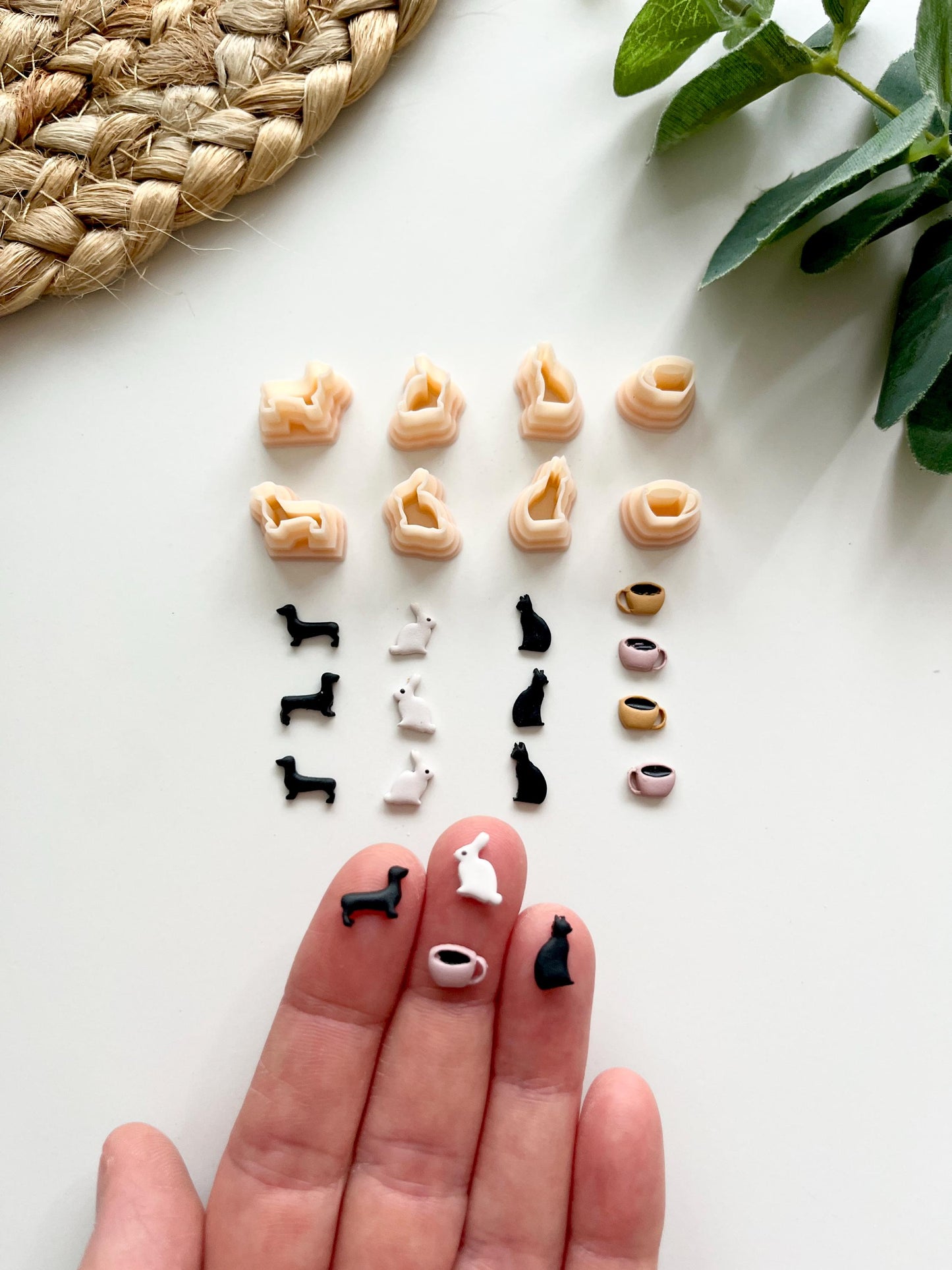 Micro Shelf Decorations #1 Clay Cutters
