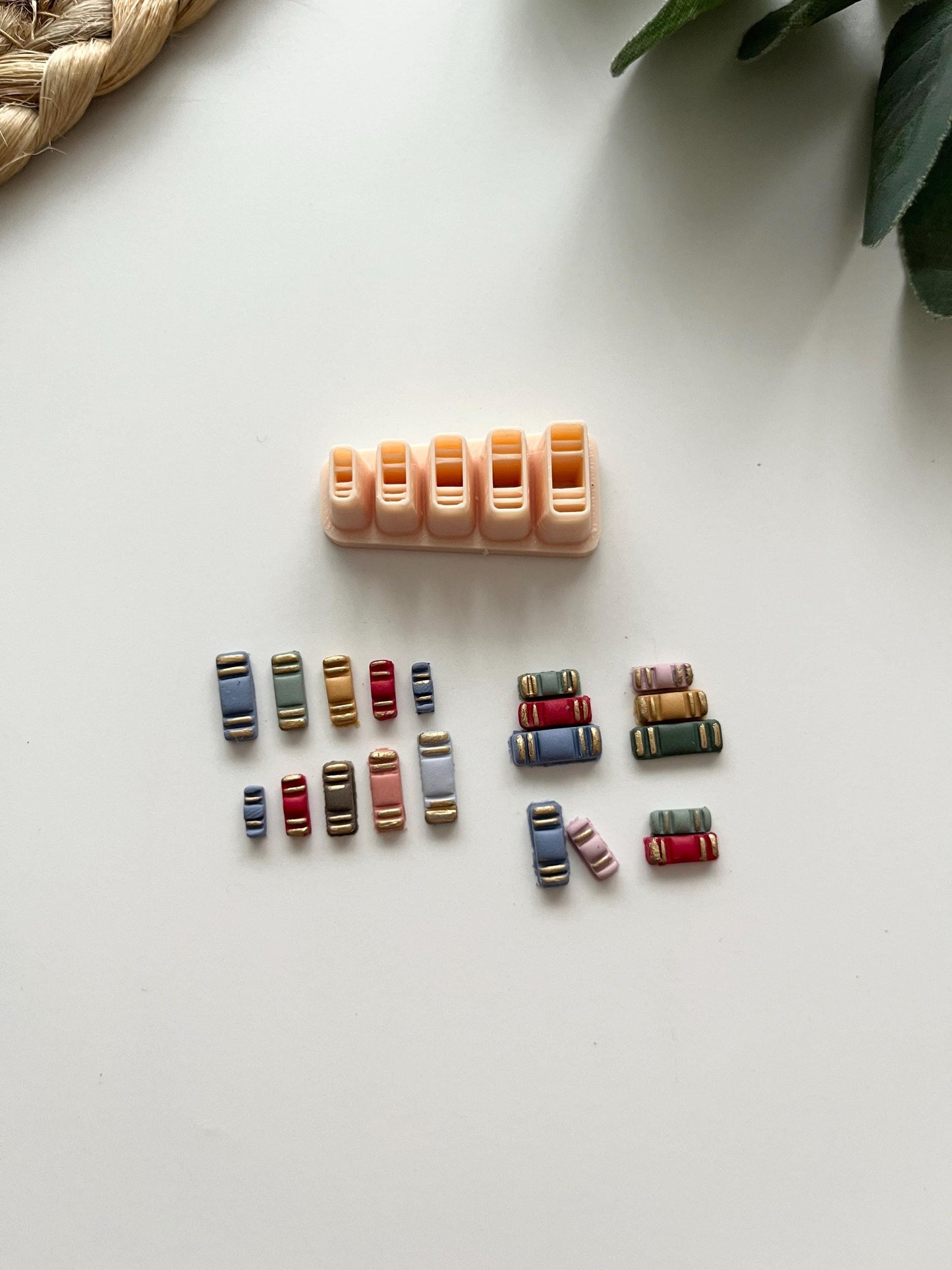Mini Book Cutters 5 Sizes Clay Cutters