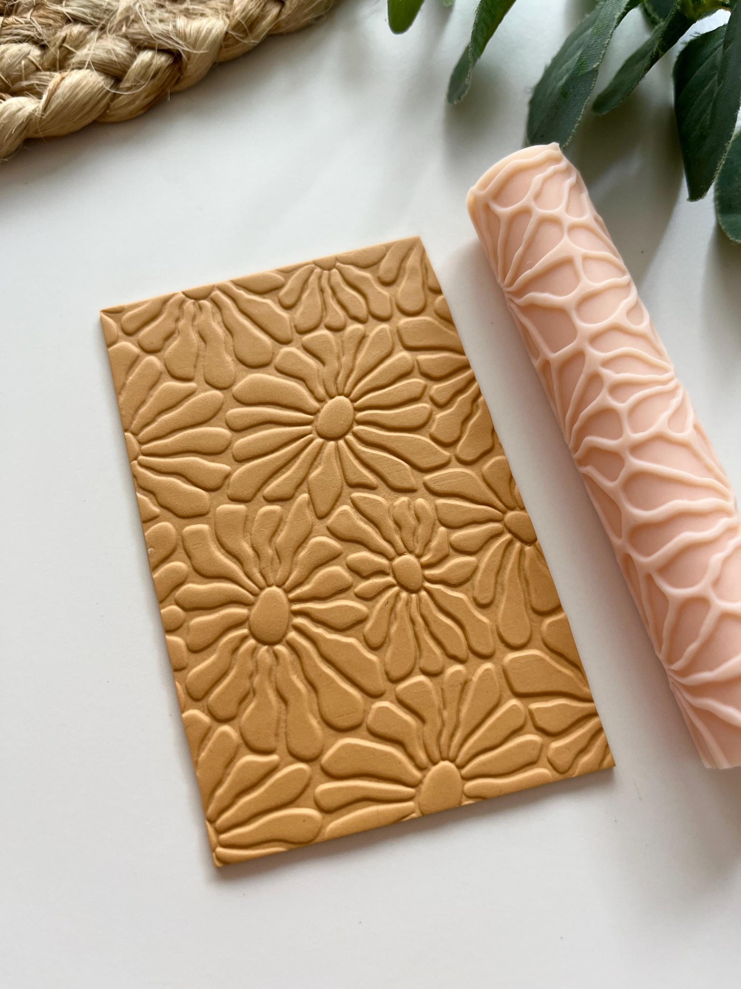 Large Matisse Flowers Texture Roller