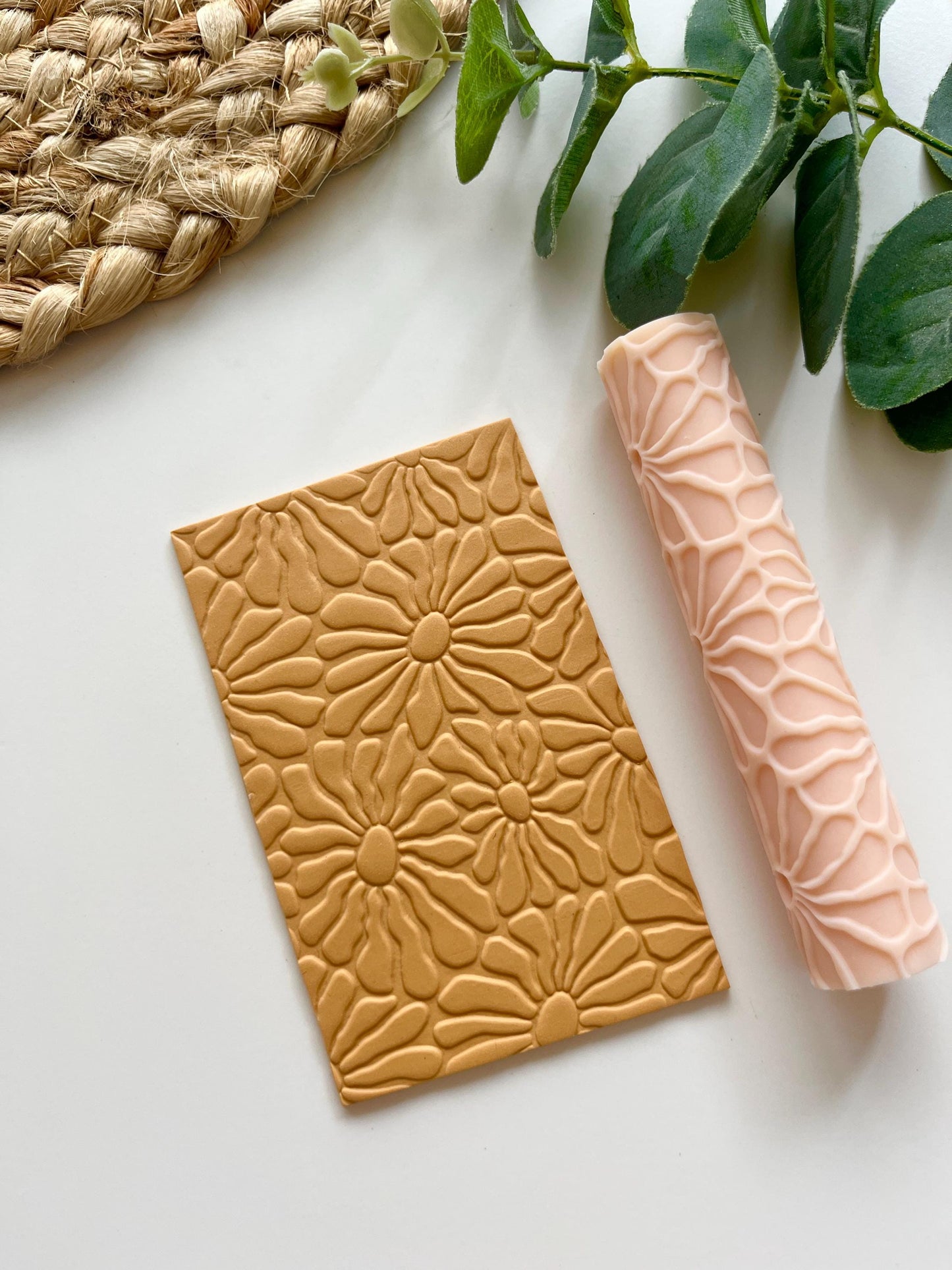 Large Matisse Flowers Texture Roller