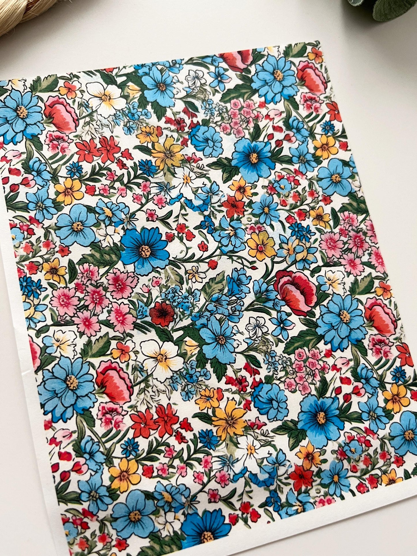 Flowers 7 Transfer Paper